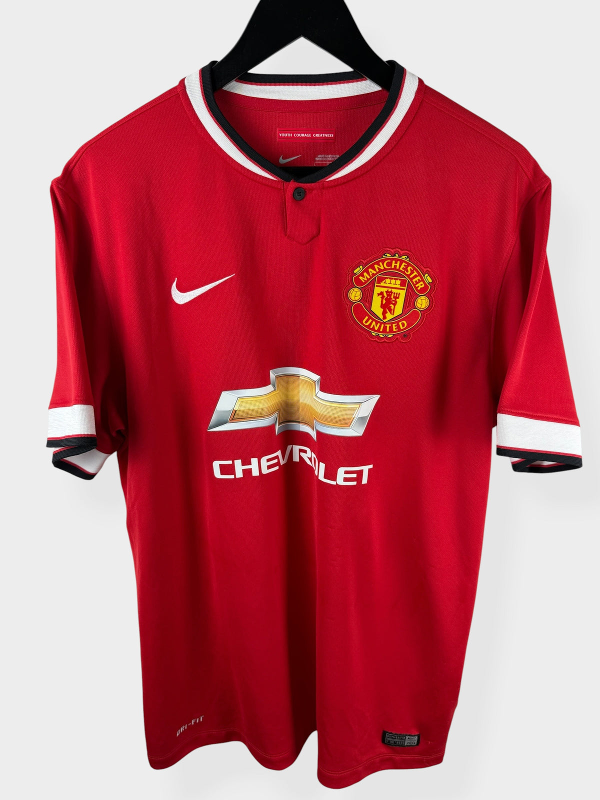 2014-15 MANCHESTER UNITED HOME SHIRT V. PERSIE #20 L