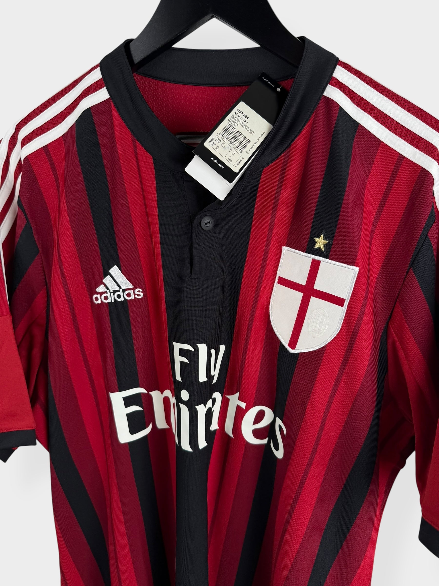 2014-15 AC MILAN HOME SHIRT KAKA #22 XL