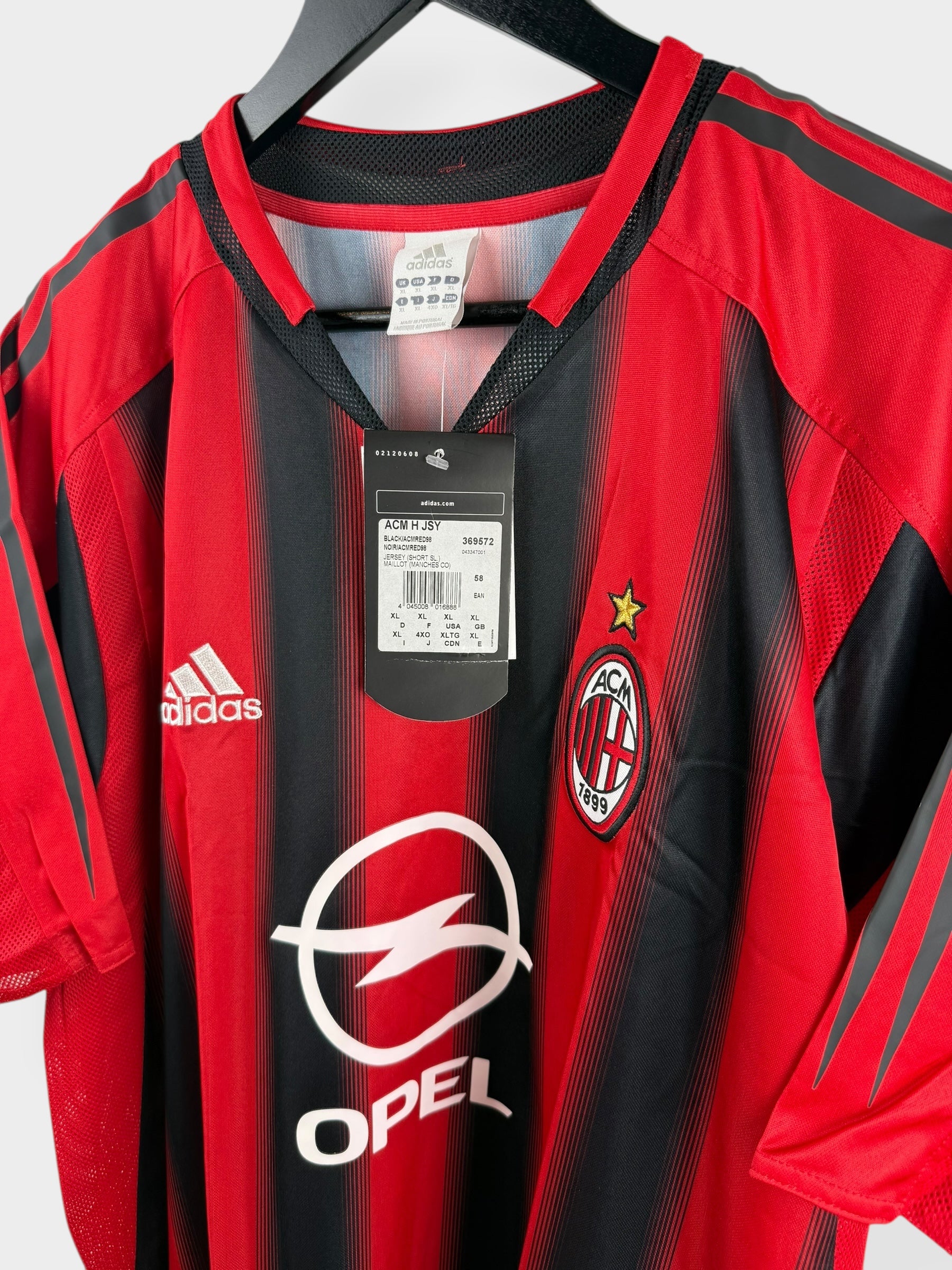 2004-05 AC MILAN HEIMTRIKOT KAKA #22 XL