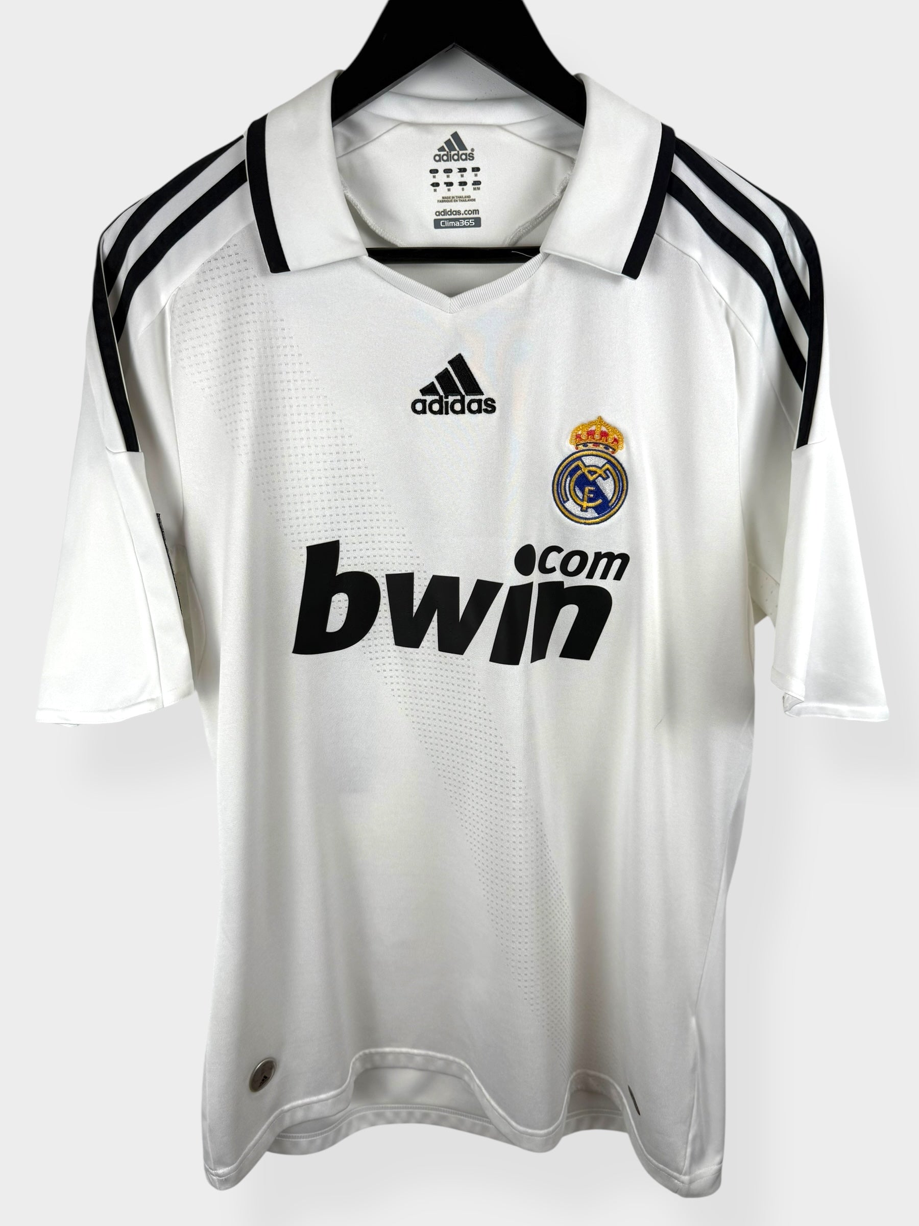 2008-09 REAL MADRID HOME SHIRT ROBBEN #11 M