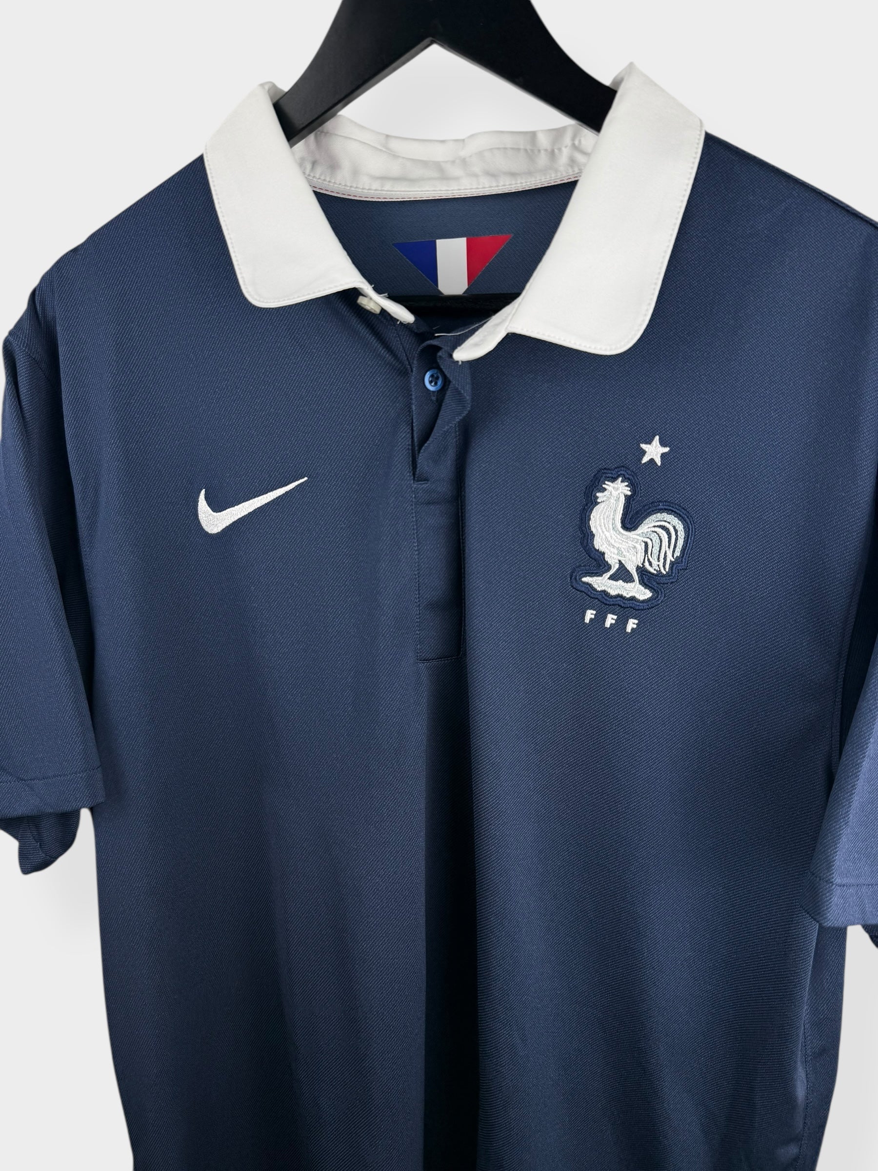 2014-15 FRANCE HOME SHIRT XL - Authentic Football Club