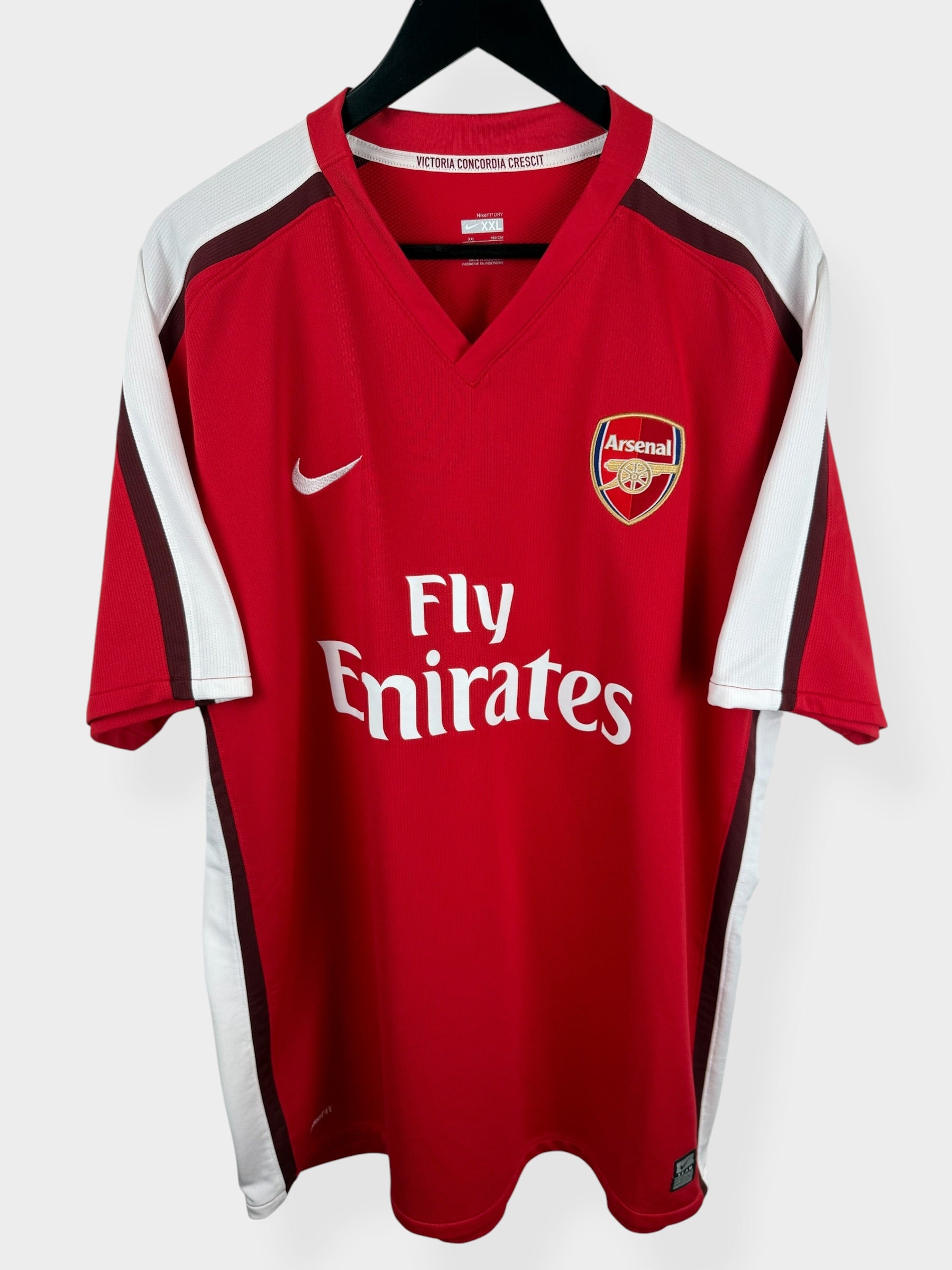 2008-10 ARSENAL HOME SHIRT ADEBAYOR #25 XXL