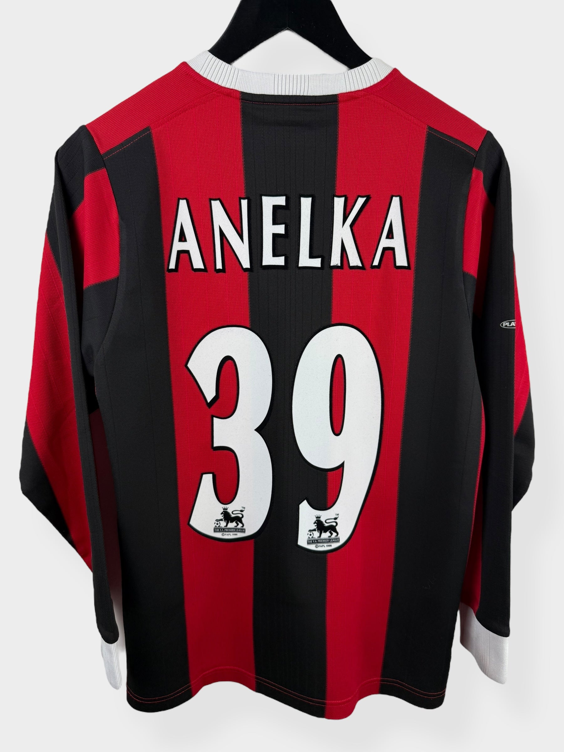 2003-04 MANCHESTER CITY AUSWÄRTSTRIKOT ANELKA #39 S LANGARM
