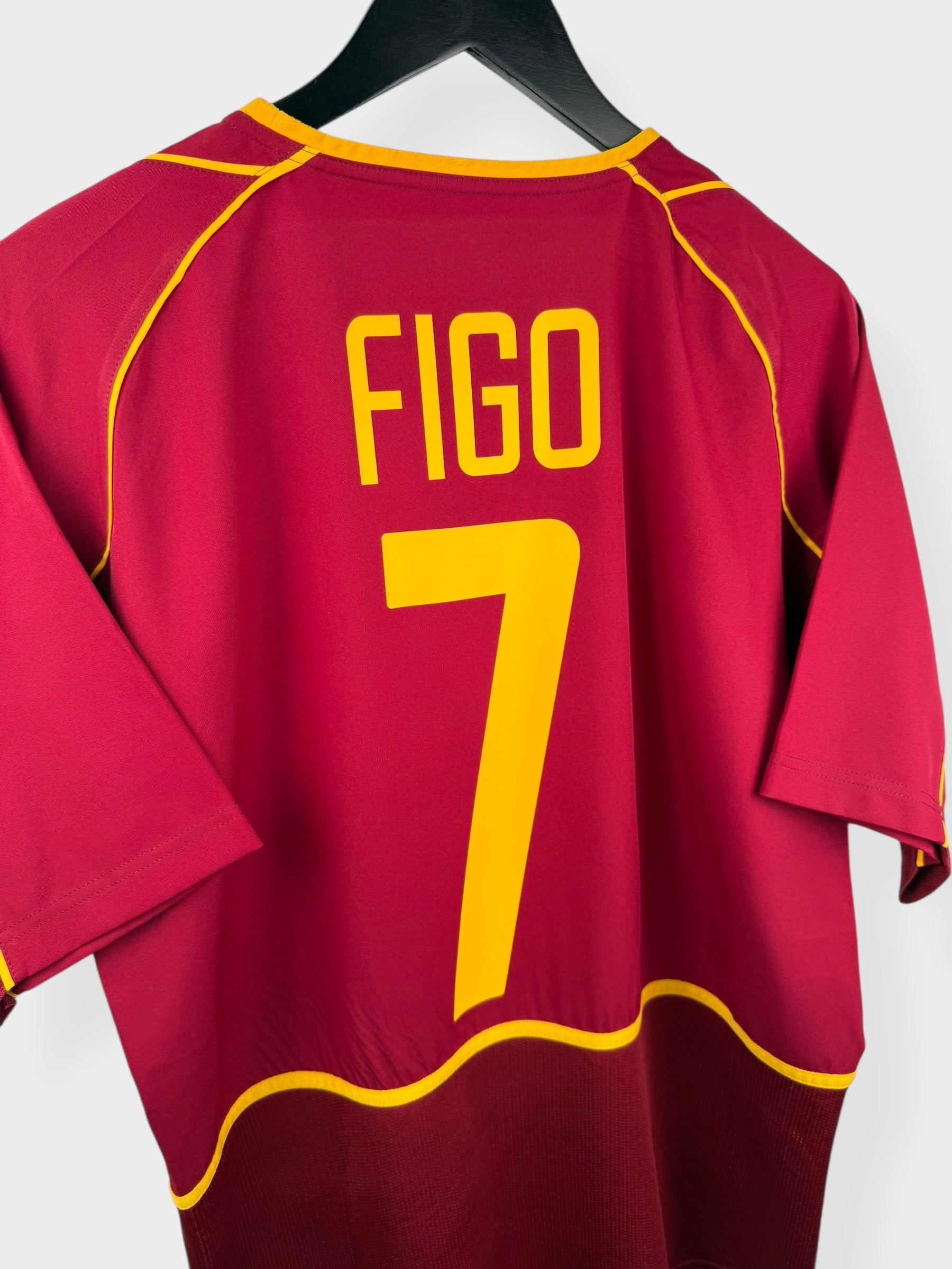 2002-04 PORTUGAL HOME SHIRT FIGO #7 M