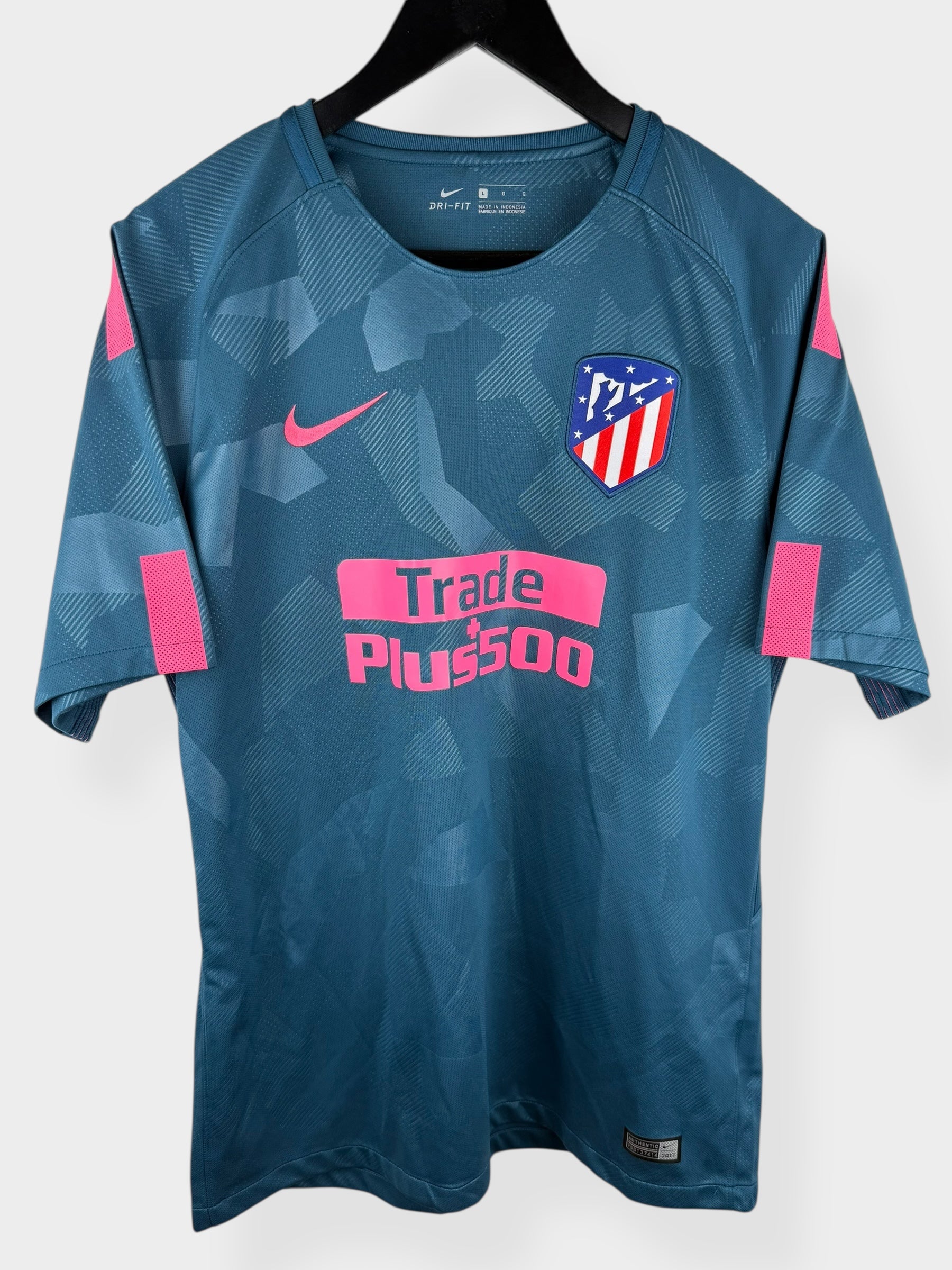 2017-18 ATLETICO MADRID DERDE SHIRT GRIEZMANN #7 L