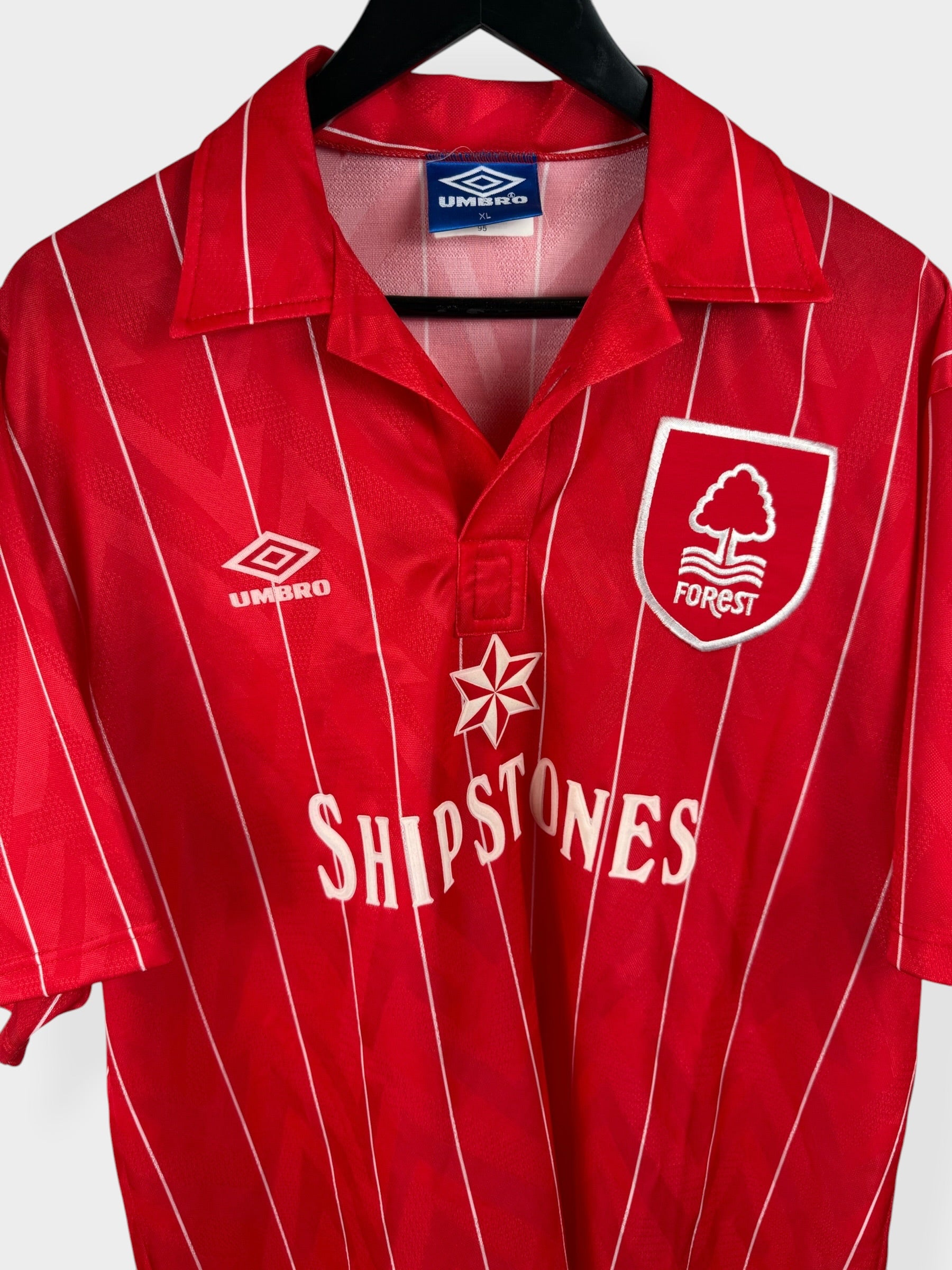 1992–94 NOTTINGHAM FOREST HEIMTRIKOT XL