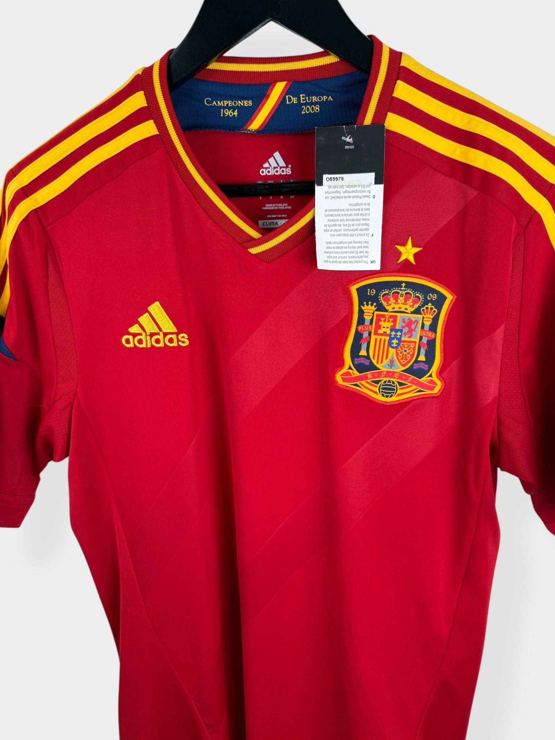 2011-12 SPAIN HOME SHIRT S