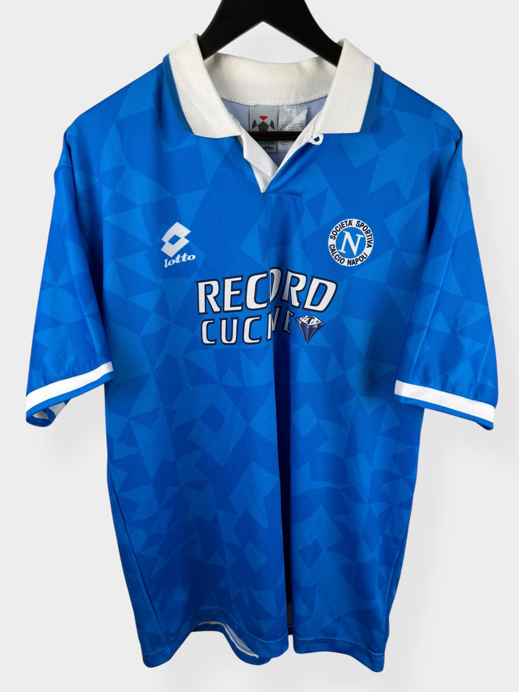 1994-96 NAPOLI HOME SHIRT LS XL - Authentic Football Club