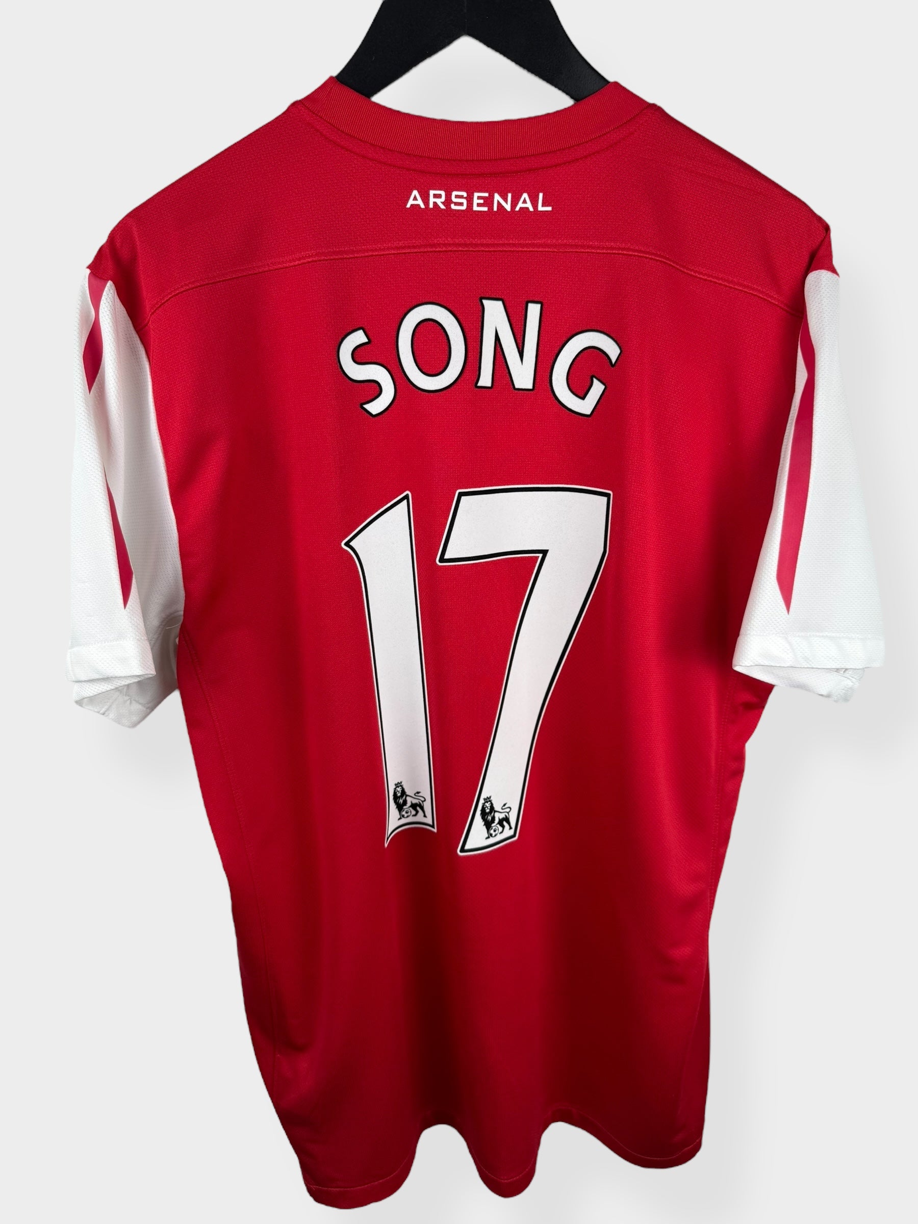 2011-12 ARSENAL HOME SHIRT SONG #17 L - Authentic Football Club