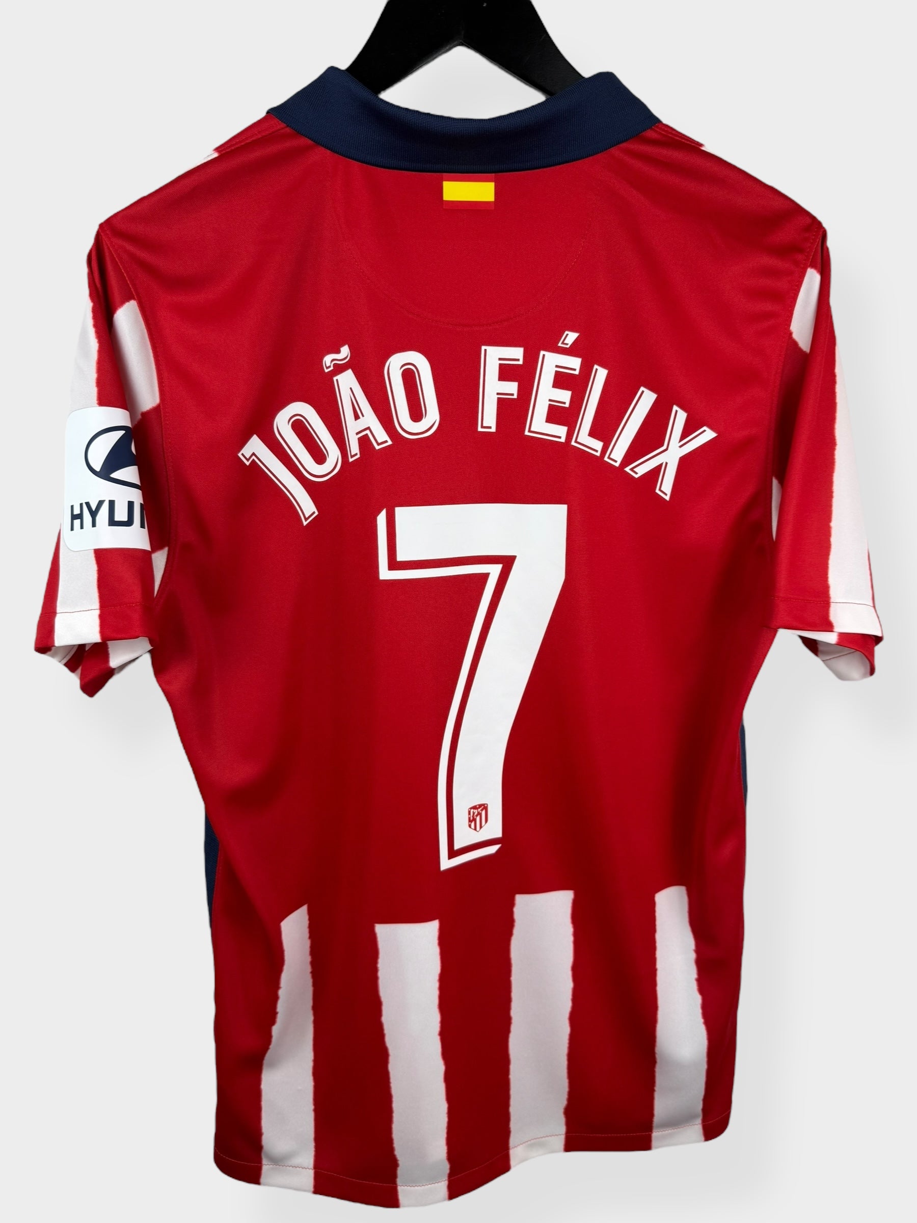 2020-21 ATLETICO MADRID HOME SHIRT JOAO FELIX #7 M