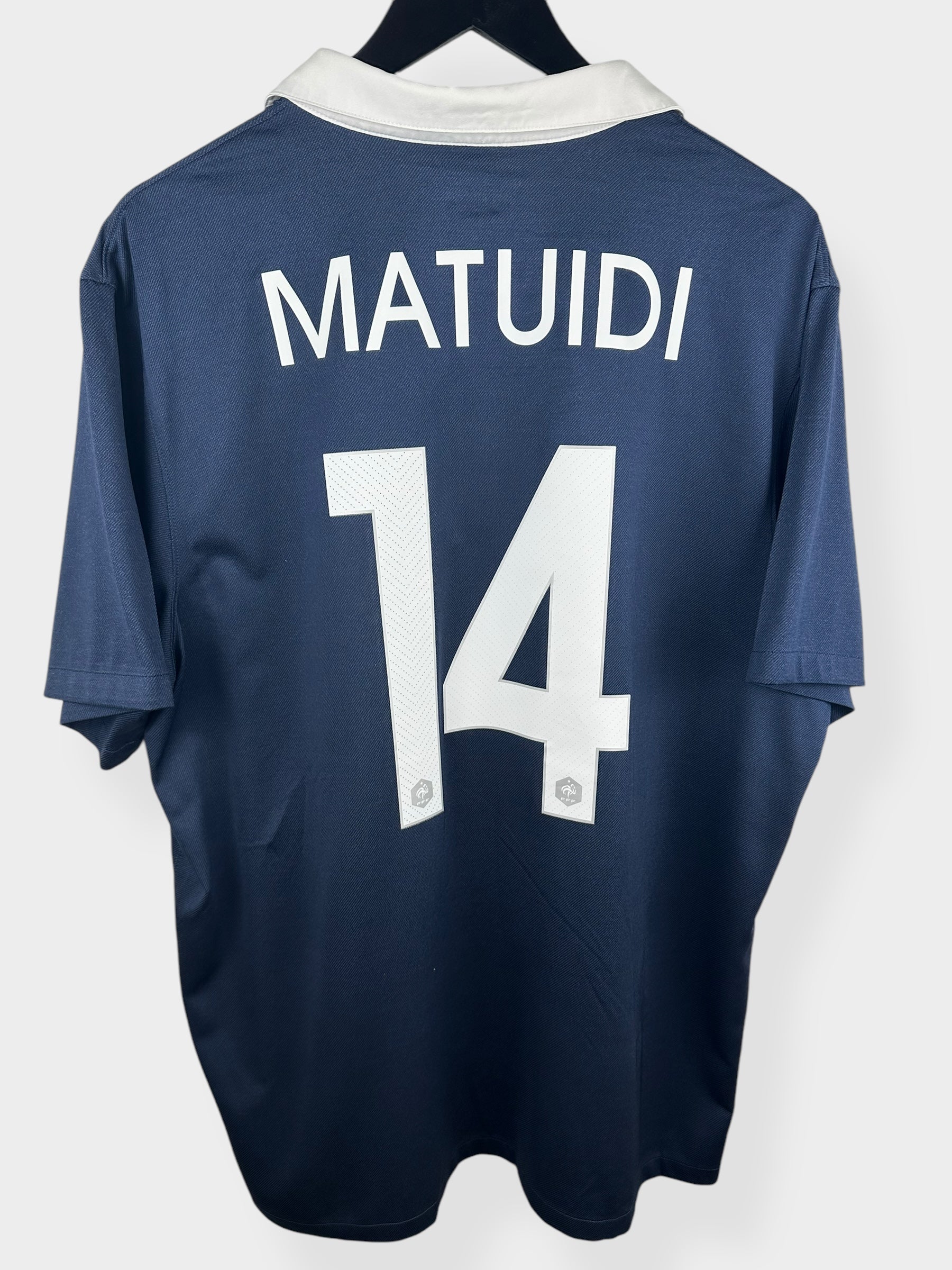 2014-15 FRANKRIJK THUISSHIRT MATUIDI #14 XL