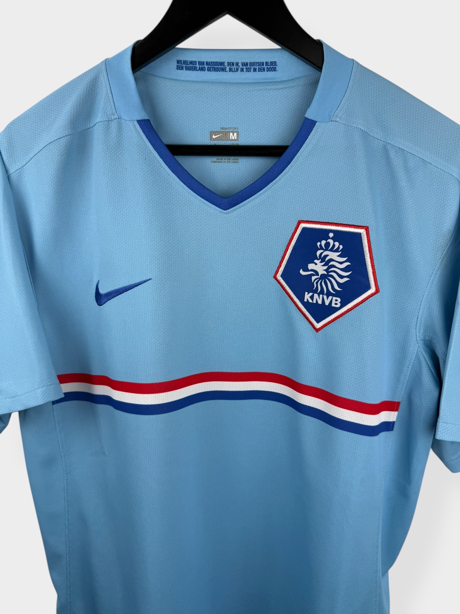 2008-09 NETHERLANDS AWAY SHIRT V. PERSIE #7 M