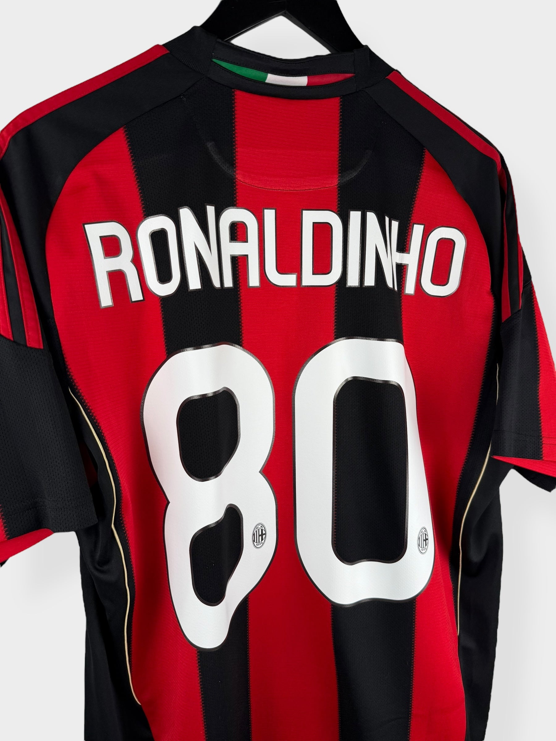 2010-11 AC MILAN HOME SHIRT RONALDINHO #80 L