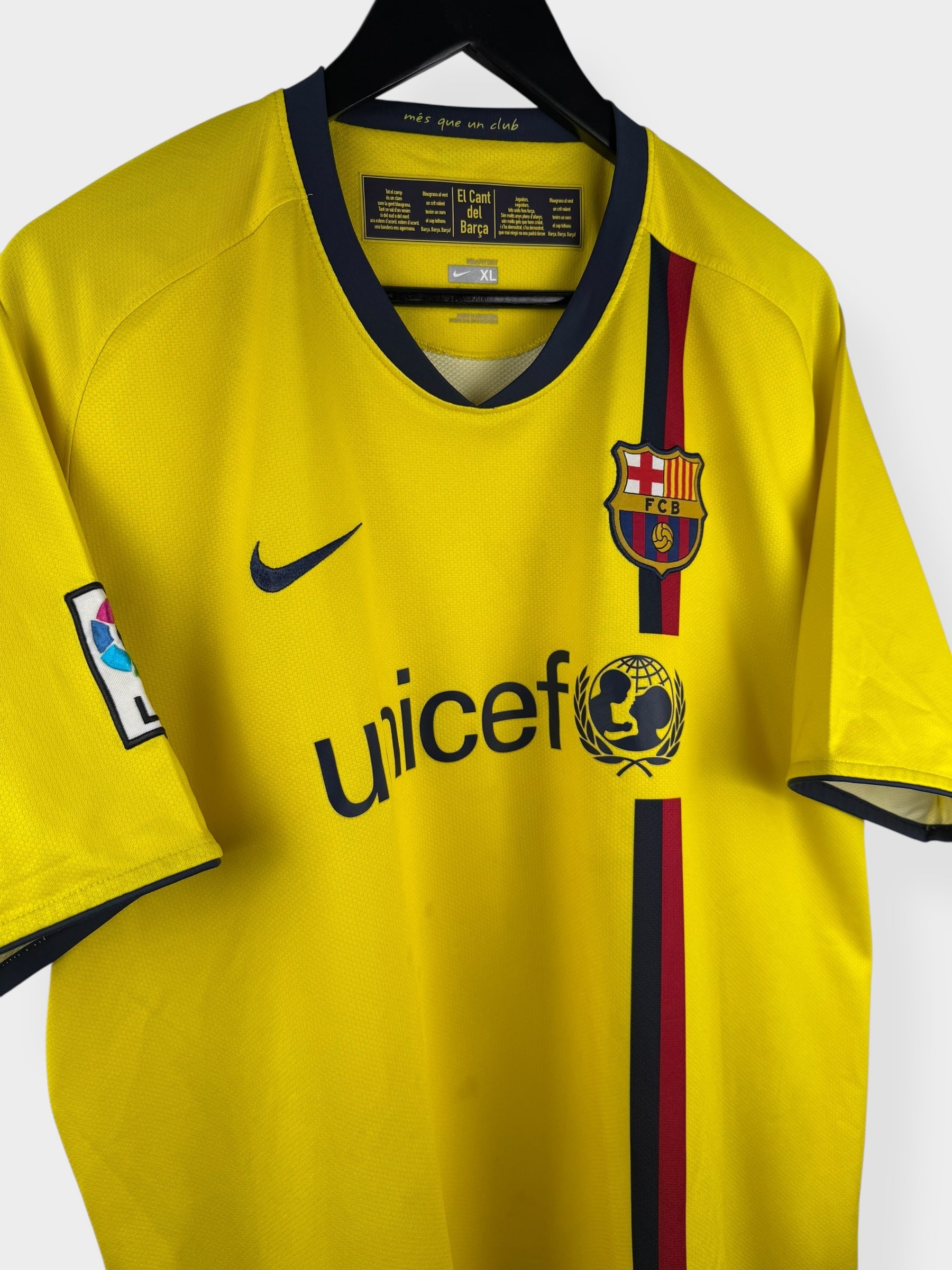 2008-10 BARCELONA AWAY SHIRT XL