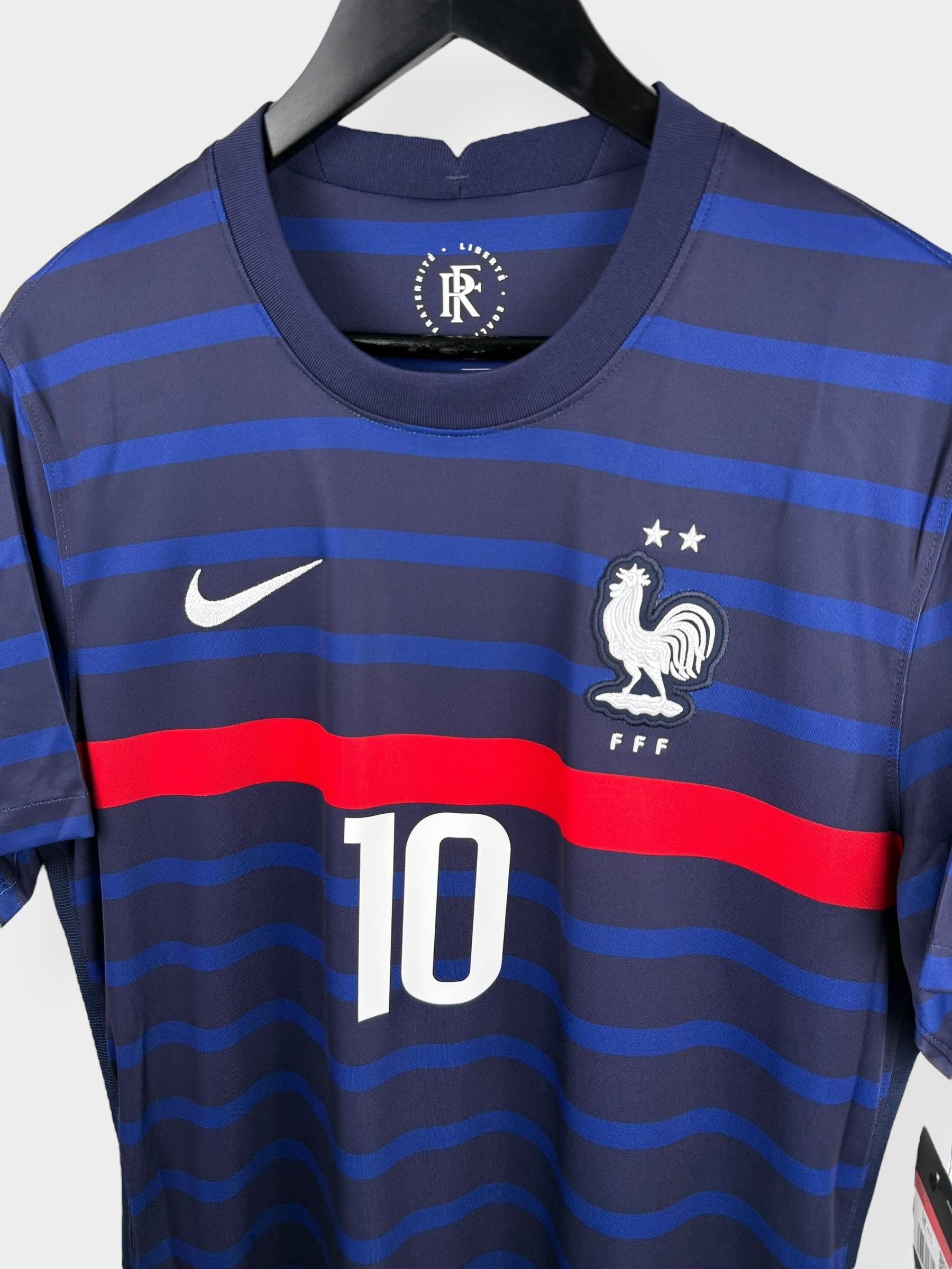 2020-21 FRANKREICH HEIMTRIKOT MBAPPE #10 L
