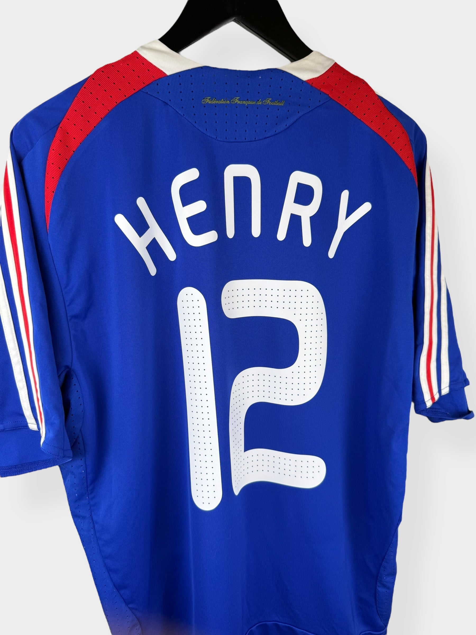2007-08 FRANCE HOME SHIRT HENRY #12 XL