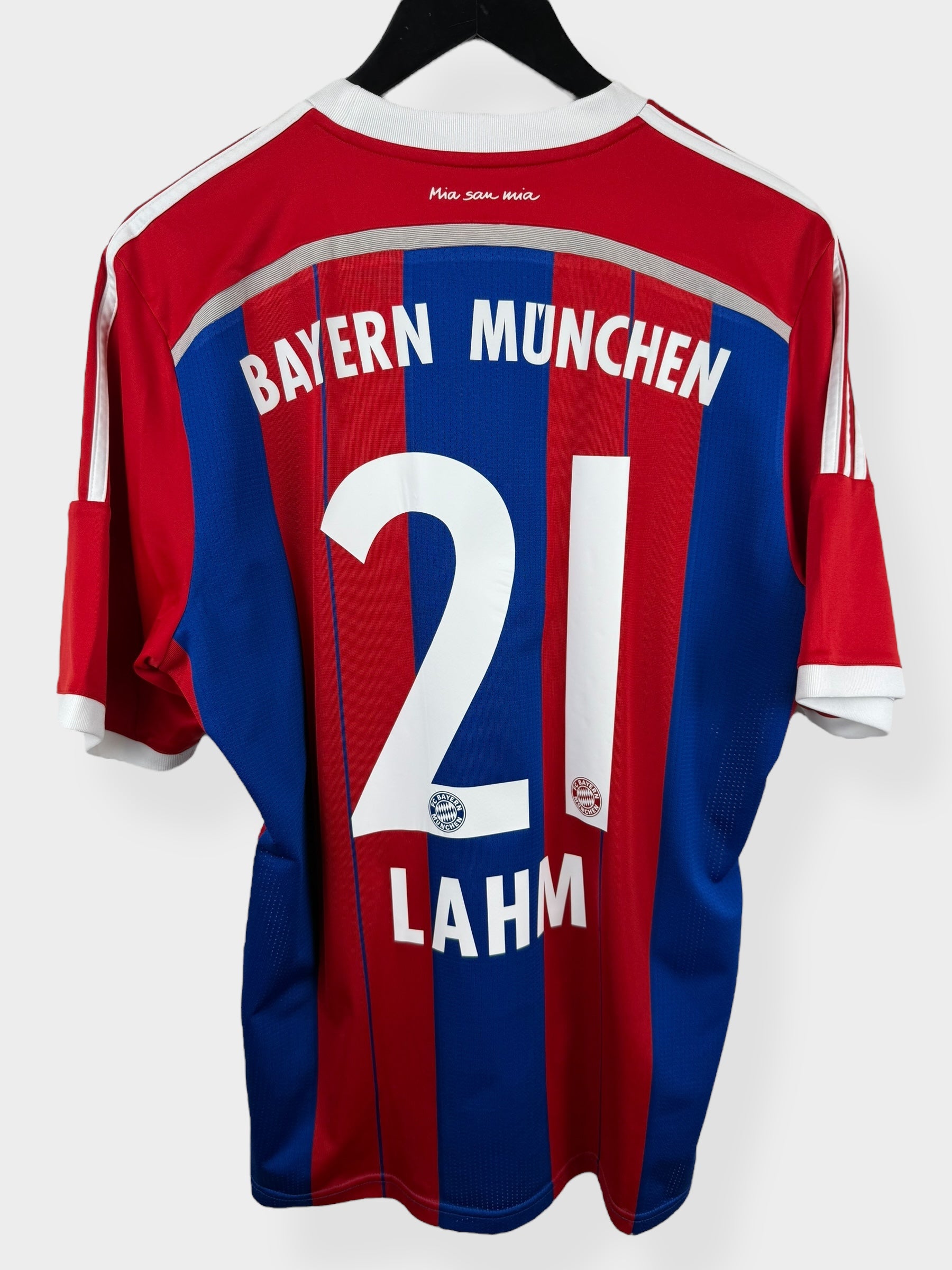 2014-15 BAYERN MUNICH HOME SHIRT LAHM #21 L