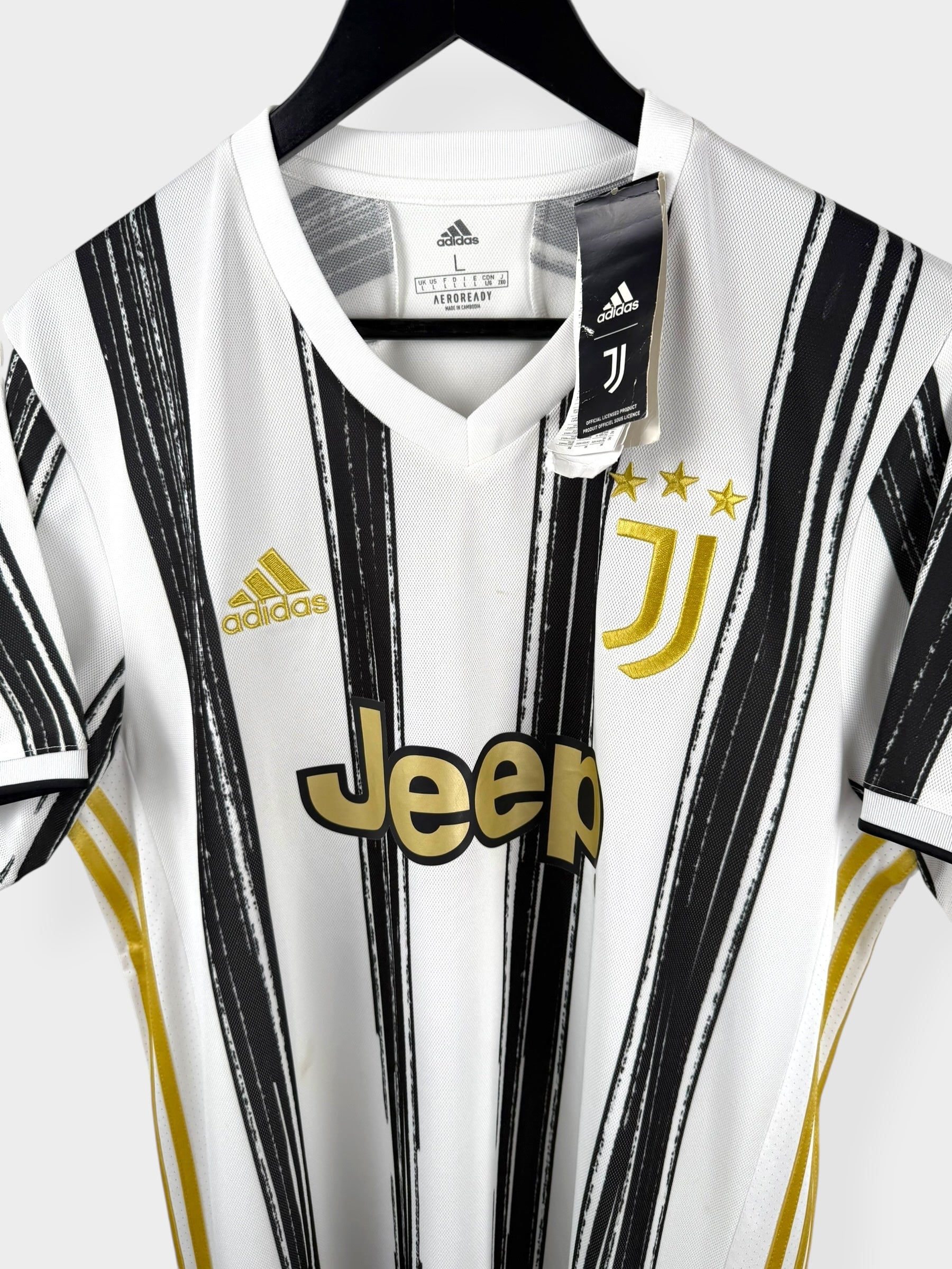 2020-21 JUVENTUS HOME SHIRT DYBALA #10 L - Authentic Football Club