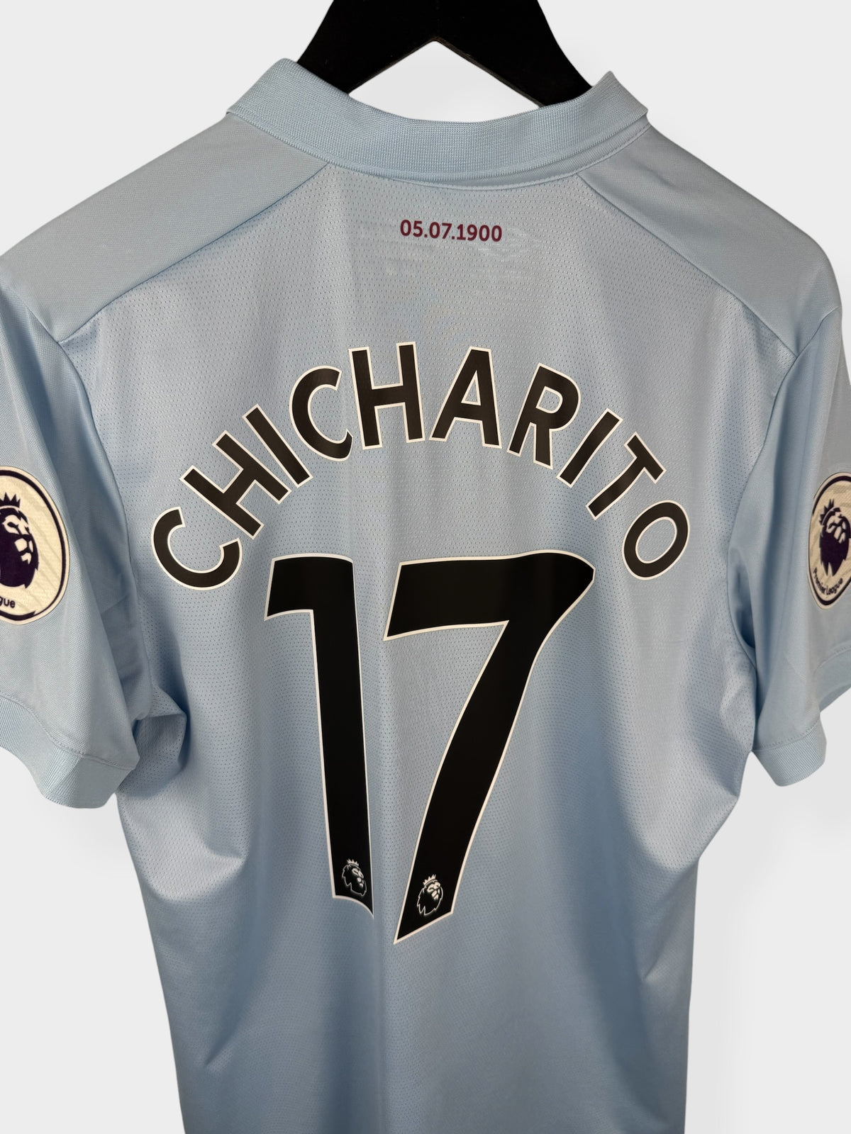 2017-18 WEST HAM UNITED DRITTES TRIKOT CHICHARITO #17 M
