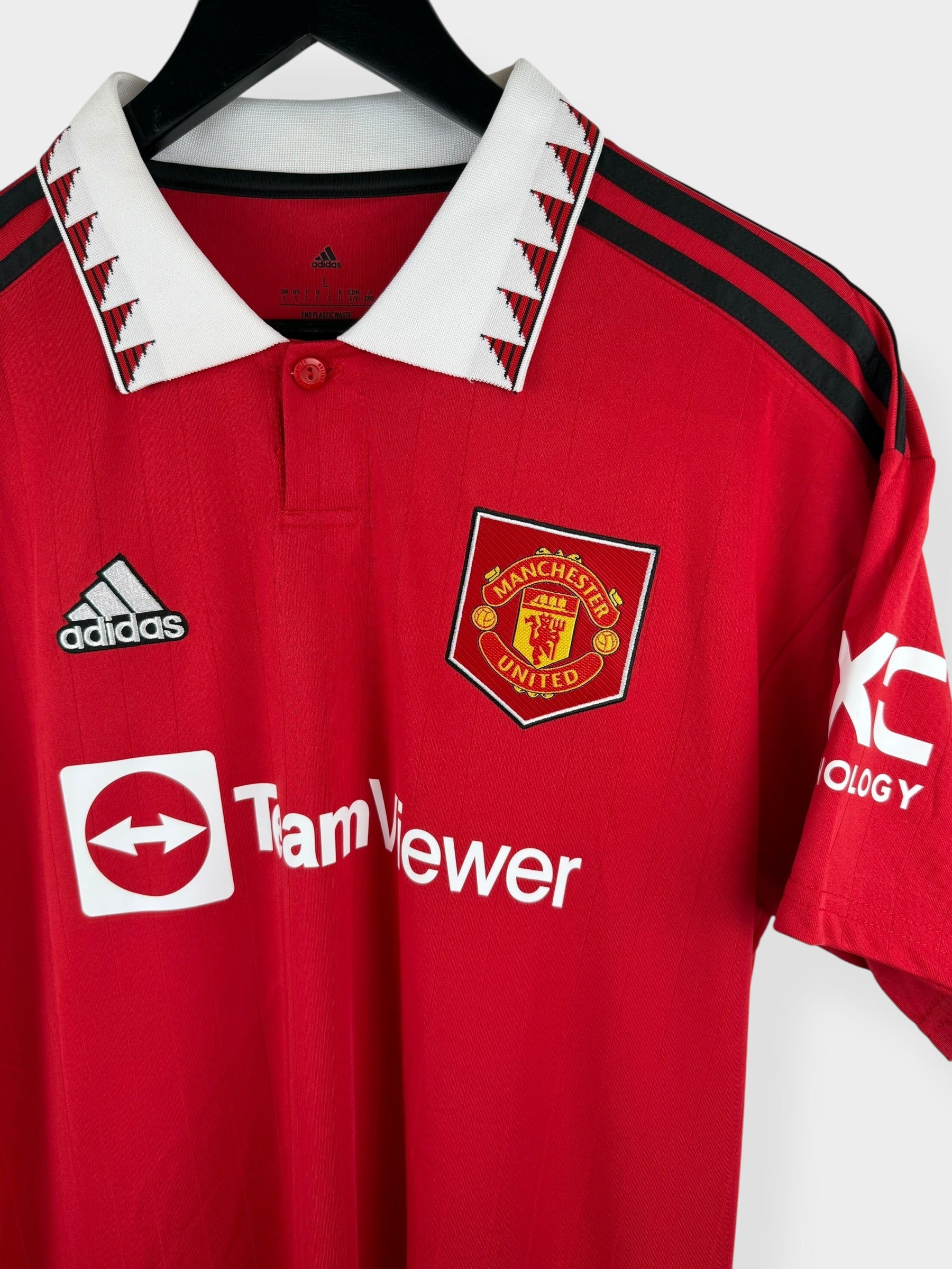 2022-23 MANCHESTER UNITED HOME SHIRT B. FERNANDES #8 L