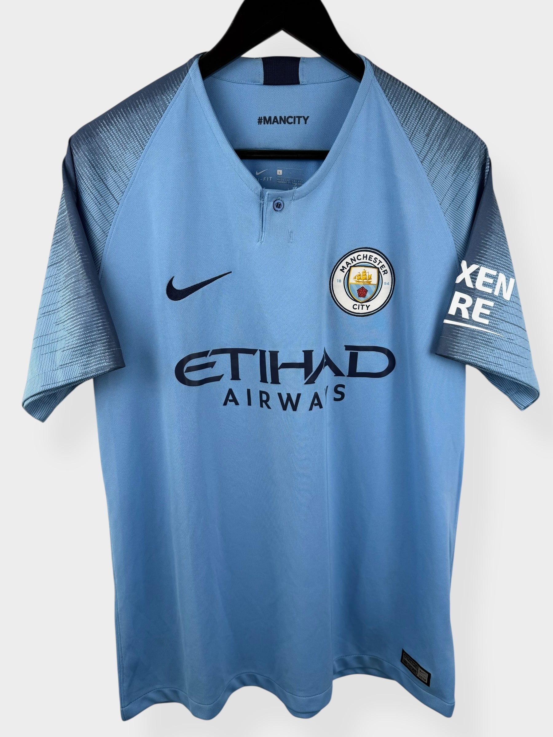 2018-19 MANCHESTER CITY KUN AGÜERO #10 L