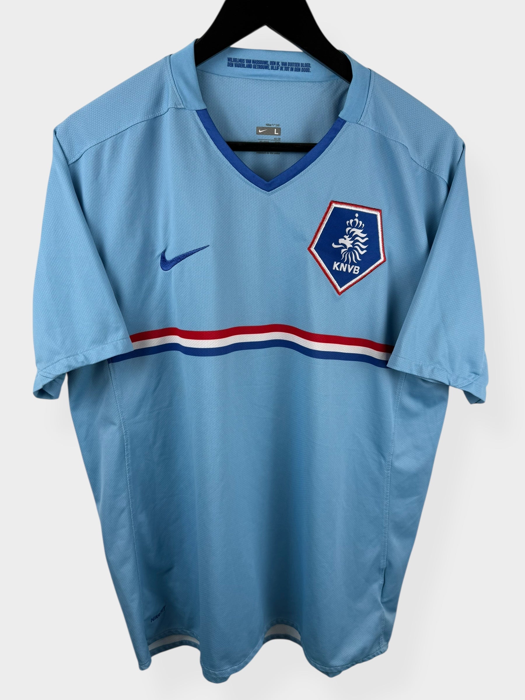 2008-09 NETHERLANDS AWAY SHIRT L - Authentic Football Club