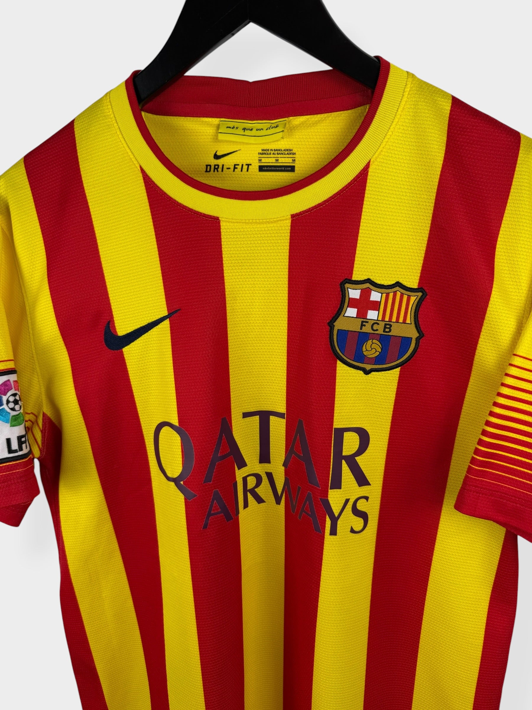 MAILLOT EXTÉRIEUR BARCELONE 2013-14 MESSI #10 M