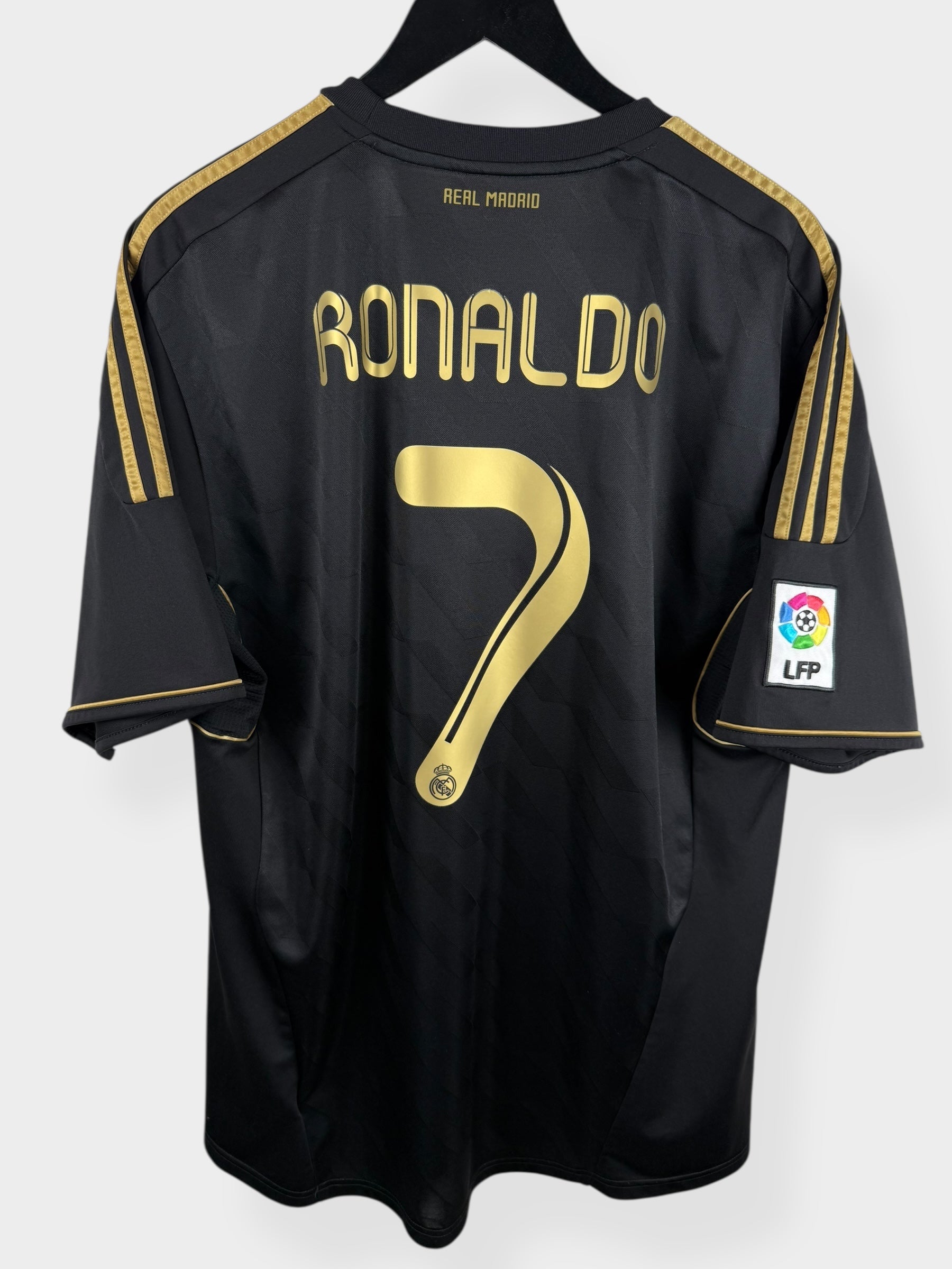 2011-12 REAL MADRID AWAY SHIRT RONALDO #7 XL - Authentic Football Club