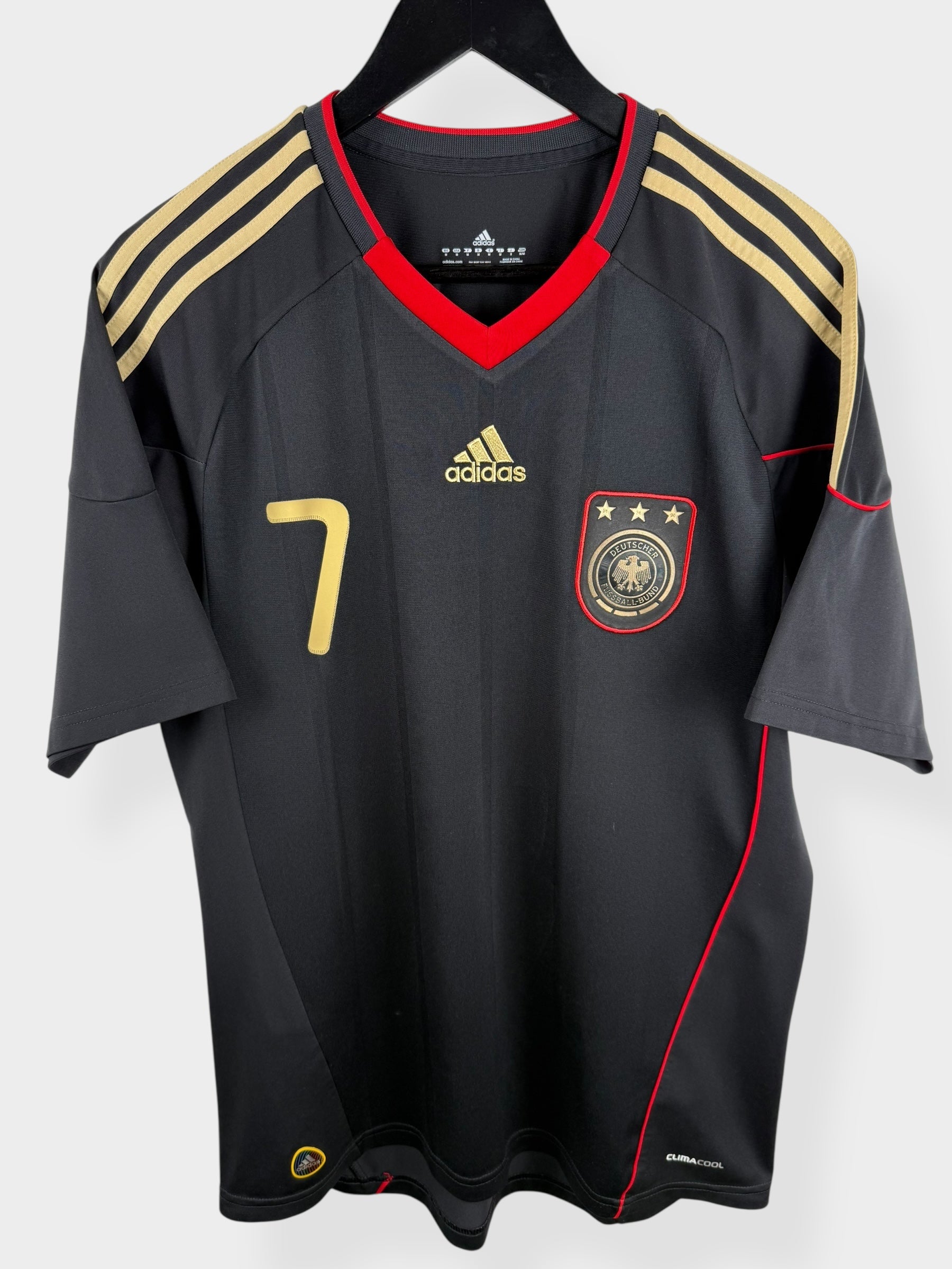 2010-11 GERMANY AWAY SHIRT SCHWEINSTEIGER #7 M