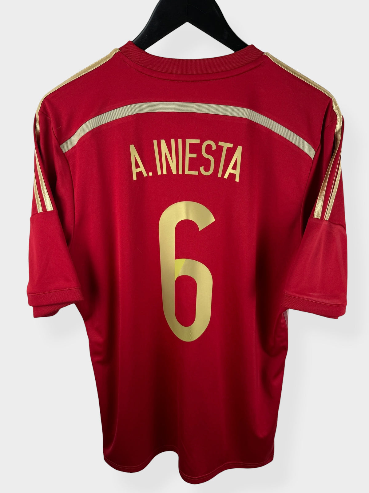 2014-15 SPANJE THUISSHIRT INIESTA #6 L