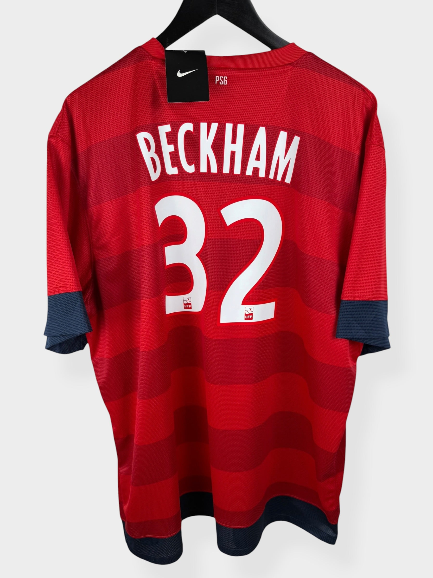 MAILLOT EXTÉRIEUR PARIS SAINT-GERMAIN 2012-13 BECKHAM #32 XXL
