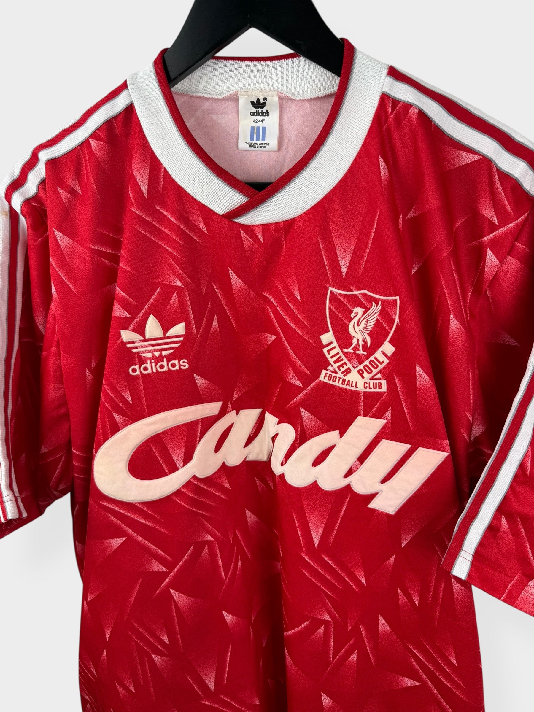 1989-91 LIVERPOOL THUISSHIRT L