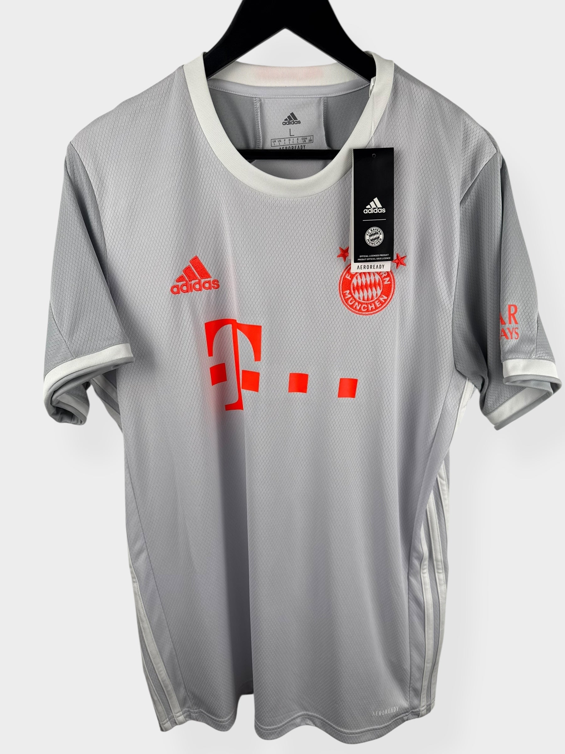 2020-21 BAYERN MUNICH AWAY SHIRT L - Authentic Football Club