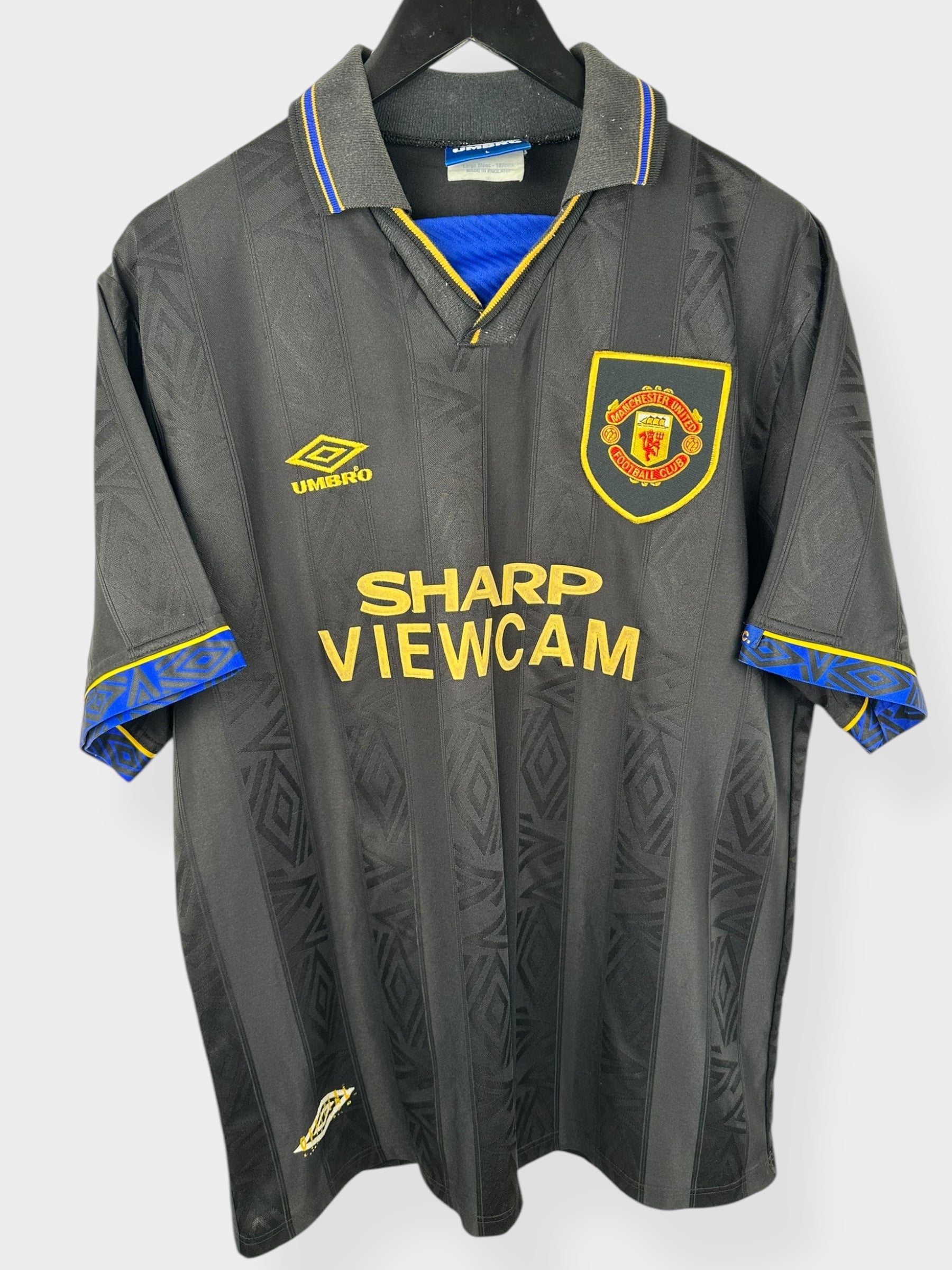 1993-1995 MANCHESTER UNITED AWAY SHIRT L