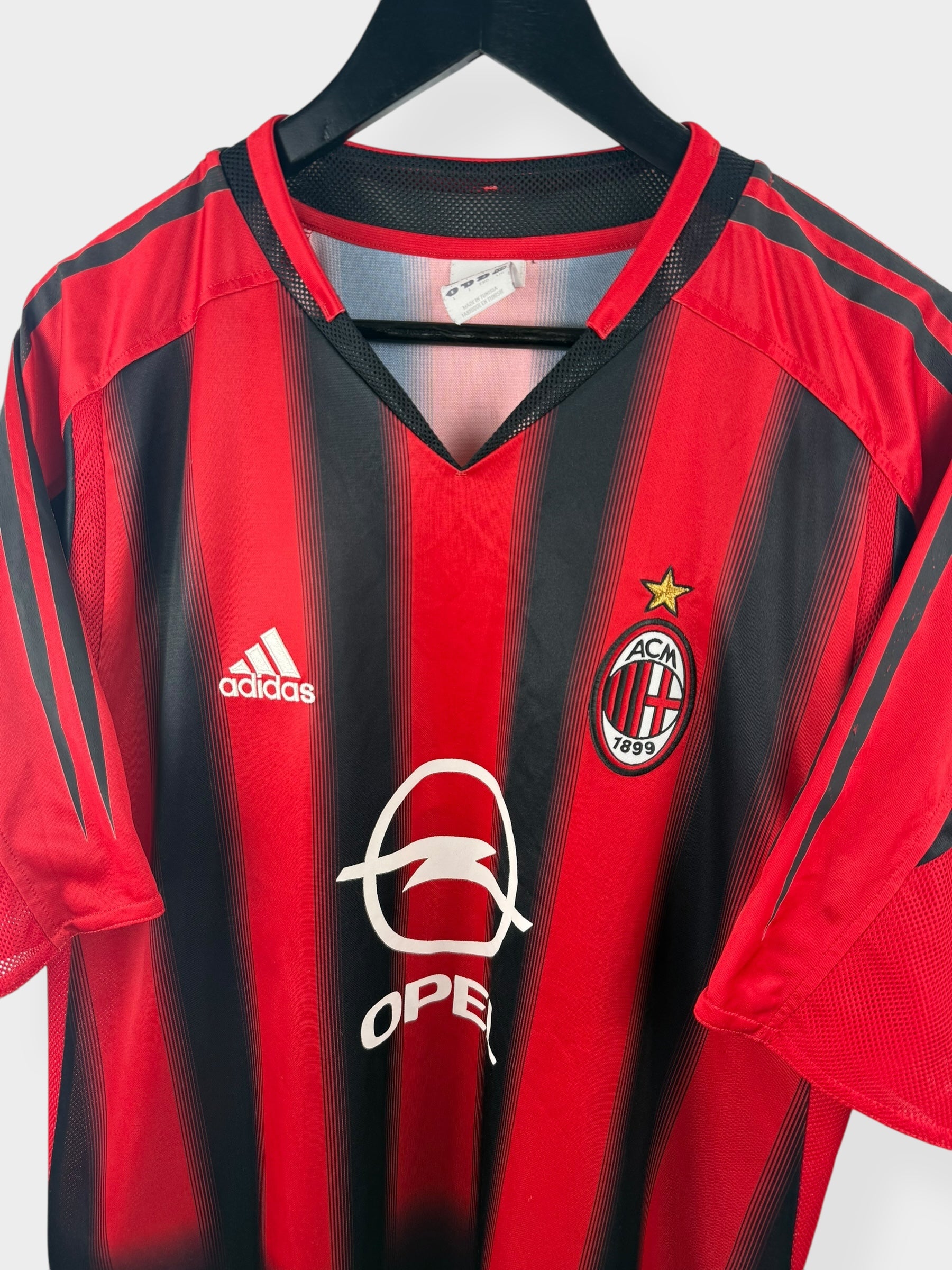 2004-05 AC MILAN HOME SHIRT KAKA #22 L - Authentic Football Club
