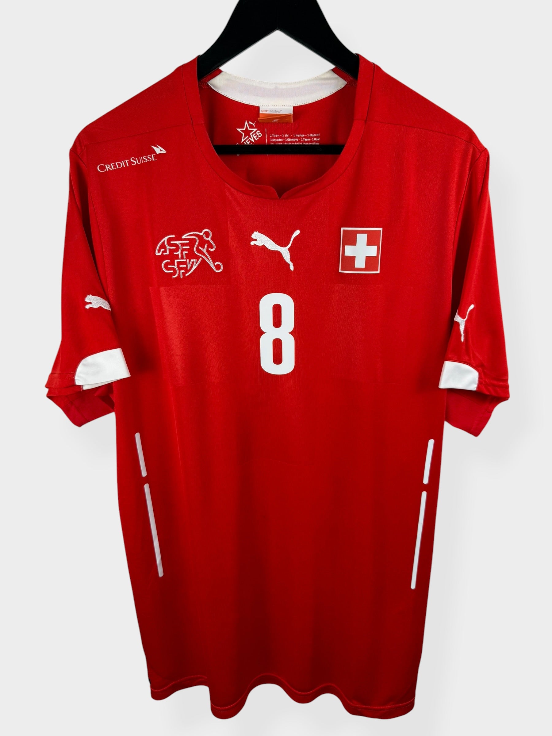2014-15 SWITZERLAND HOME SHIRT INLER #8 XL