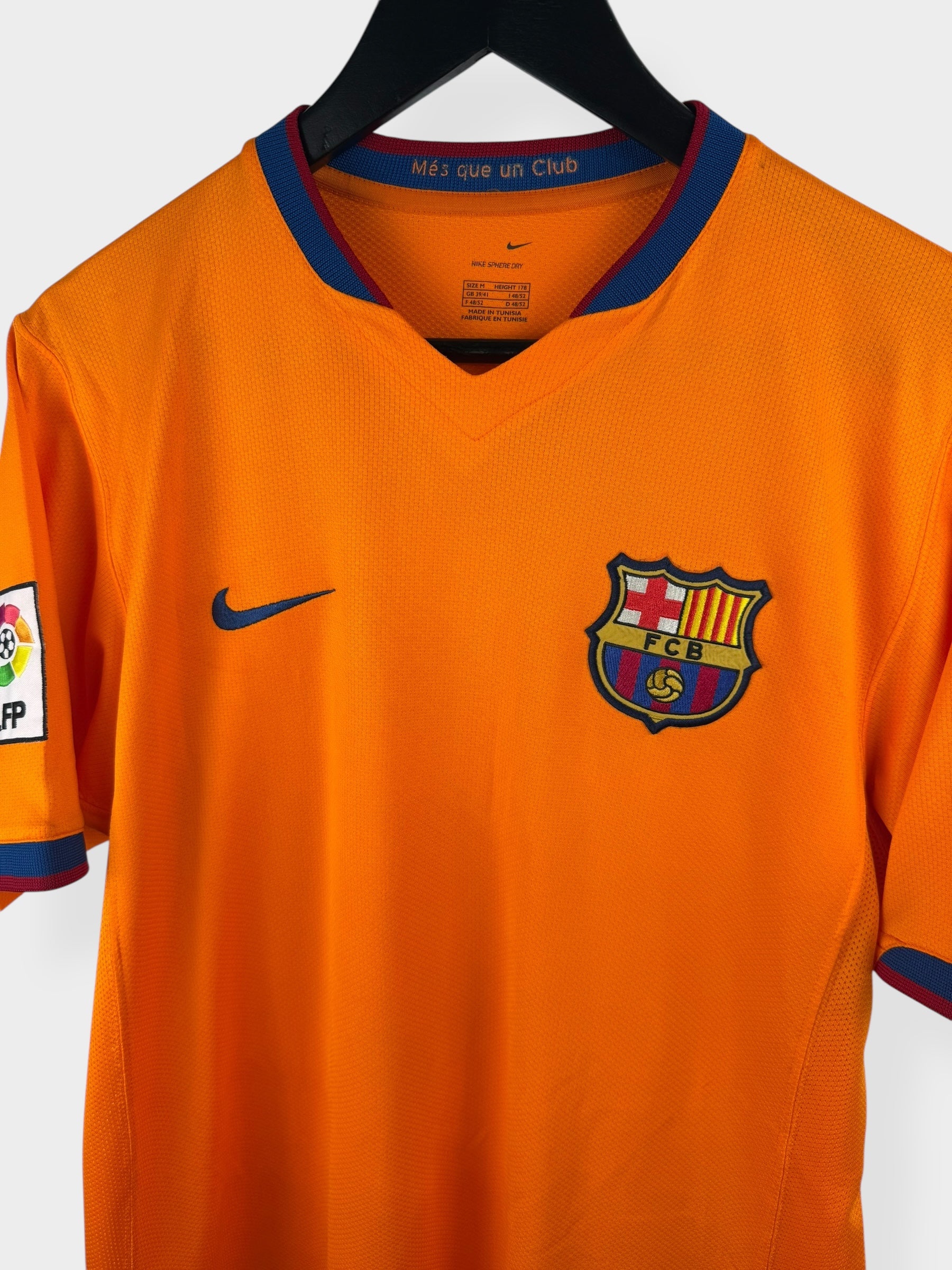 2006-08 BARCELONA AWAY SHIRT RONALDINHO #10 M - Authentic Football Club