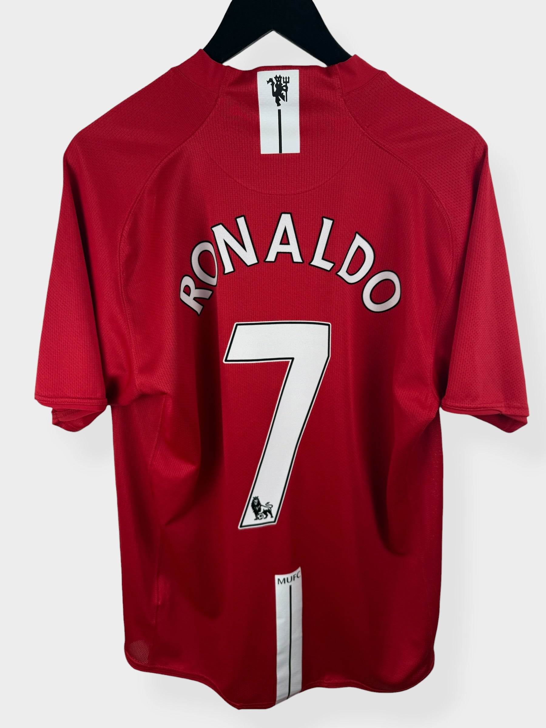 2007-09 MANCHESTER UNITED HOME SHIRT RONALDO #7 XL