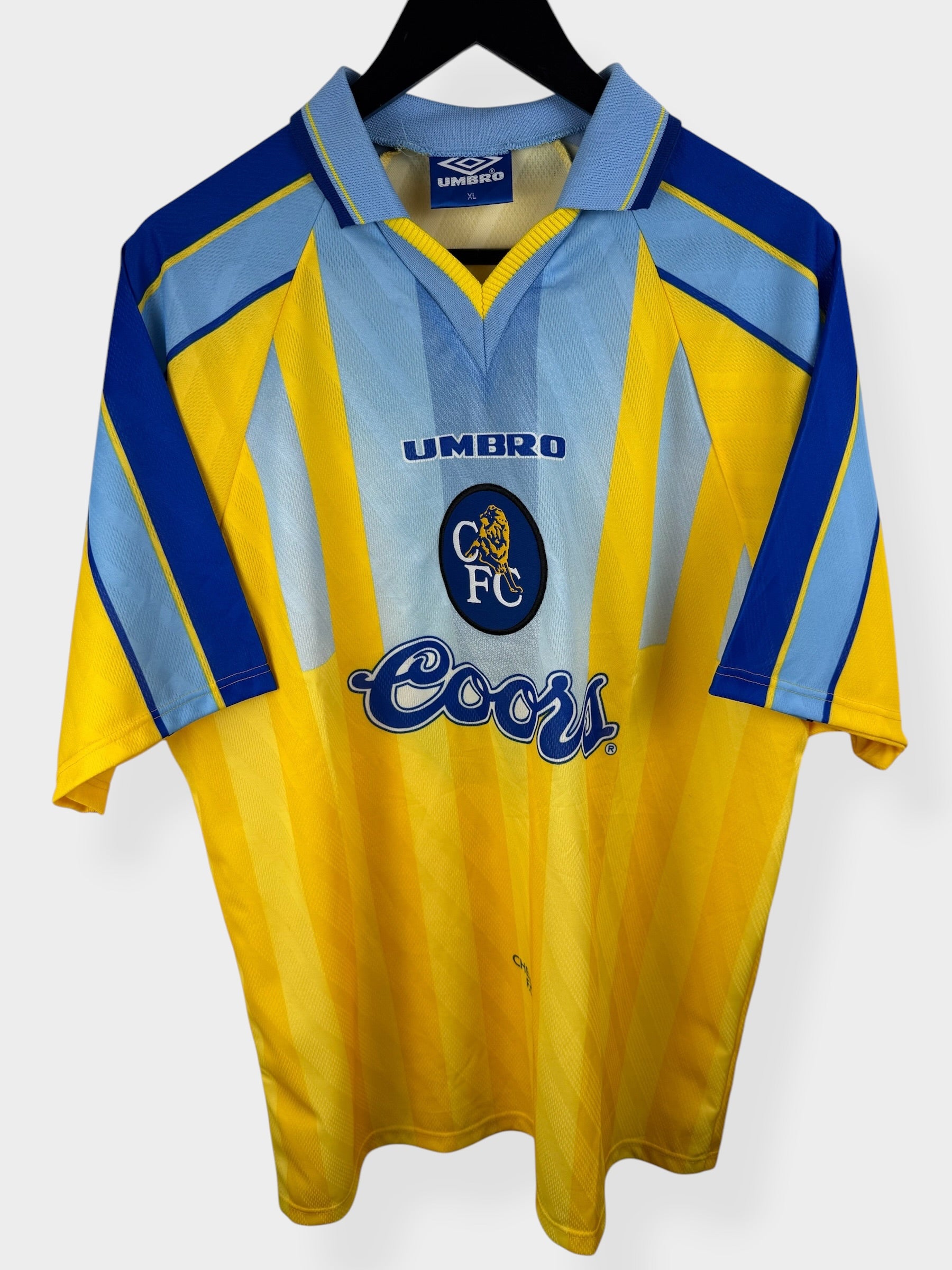 1996-97 CHELSEA AWAY SHIRT VIALLI #9 XL