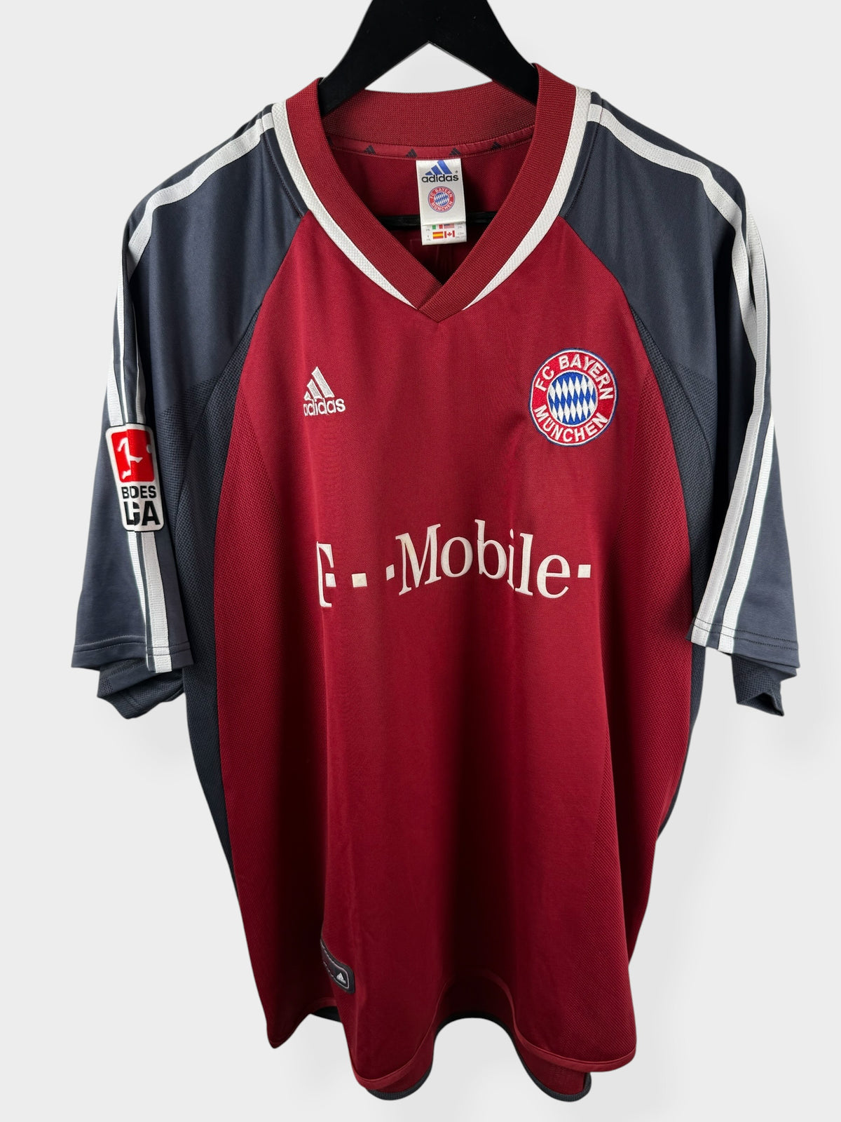 2001-02 BAYERN MUNICH THUISSHIRT SANTA CRUZ #24 XXL