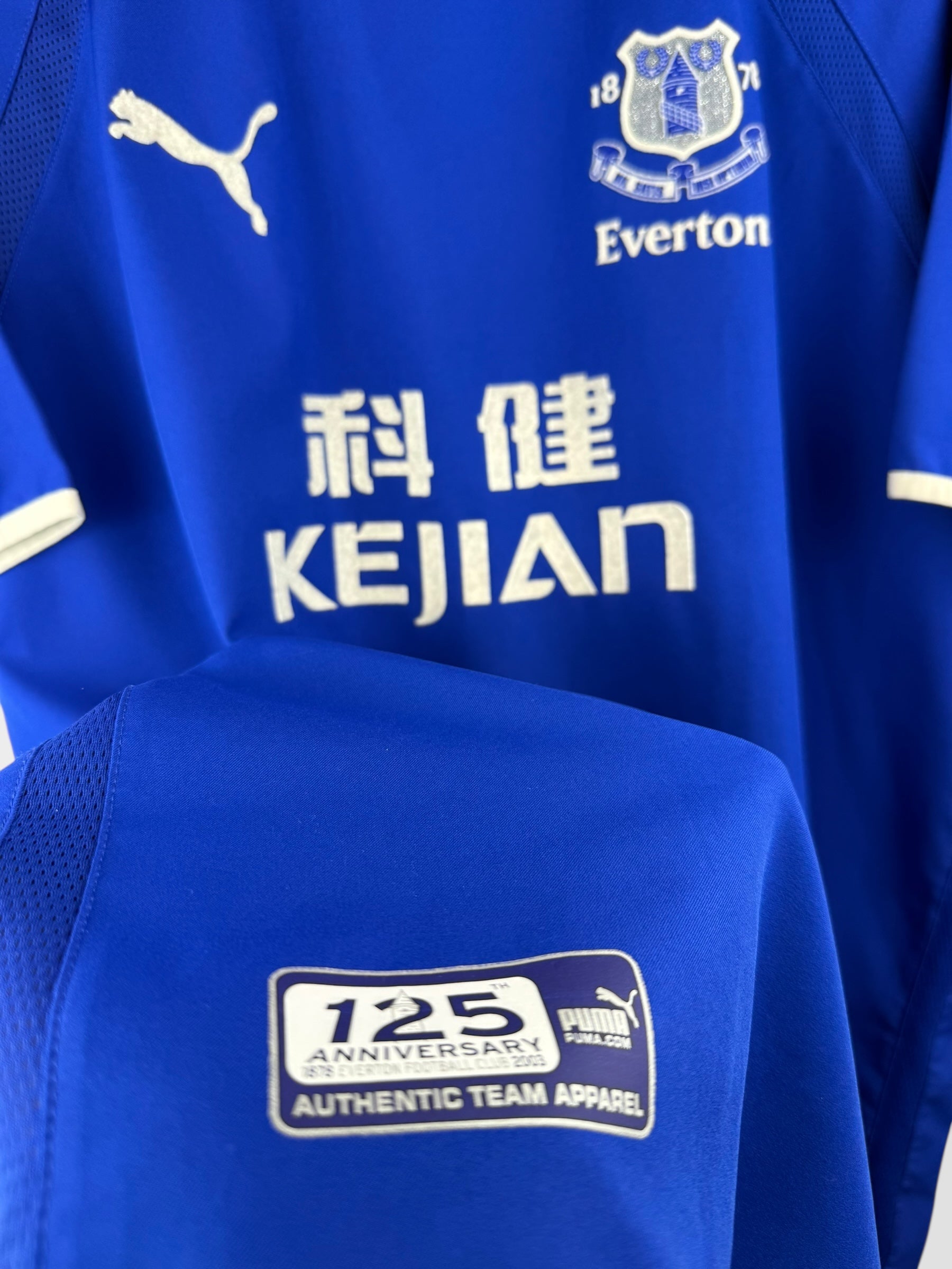 2003-04 EVERTON HOME SHIRT XL