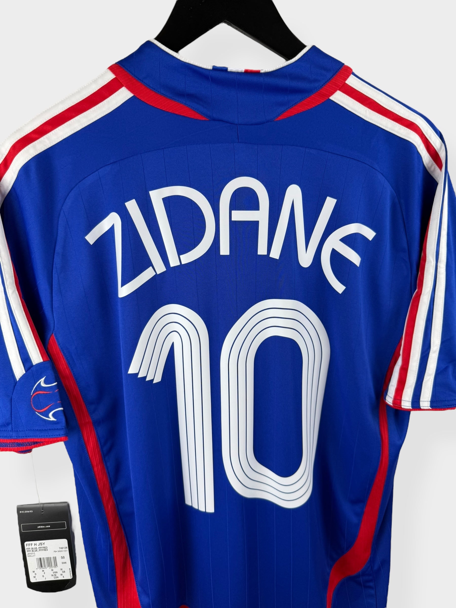 2006-07 FRANCE HOME SHIRT ZIDANE #10 M
