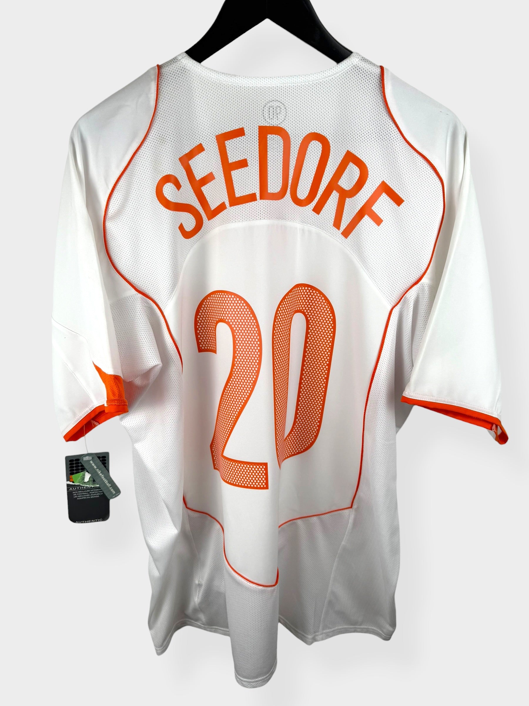 2004-06 NETHERLANDS AWAY SHIRT SEEDORF #20 XL