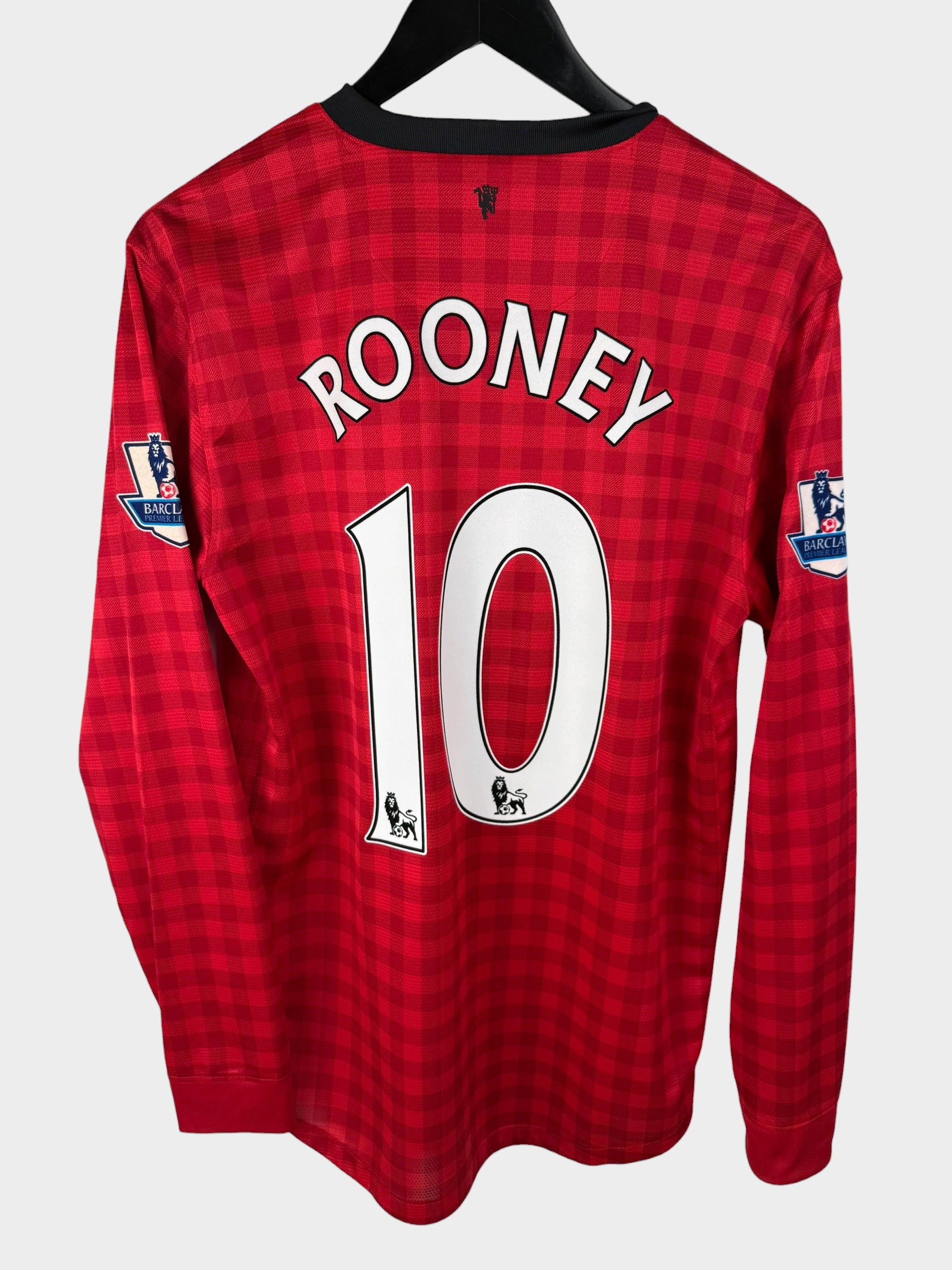 2012-13 MANCHESTER UNITED HOME SHIRT LS ROONEY #10 M
