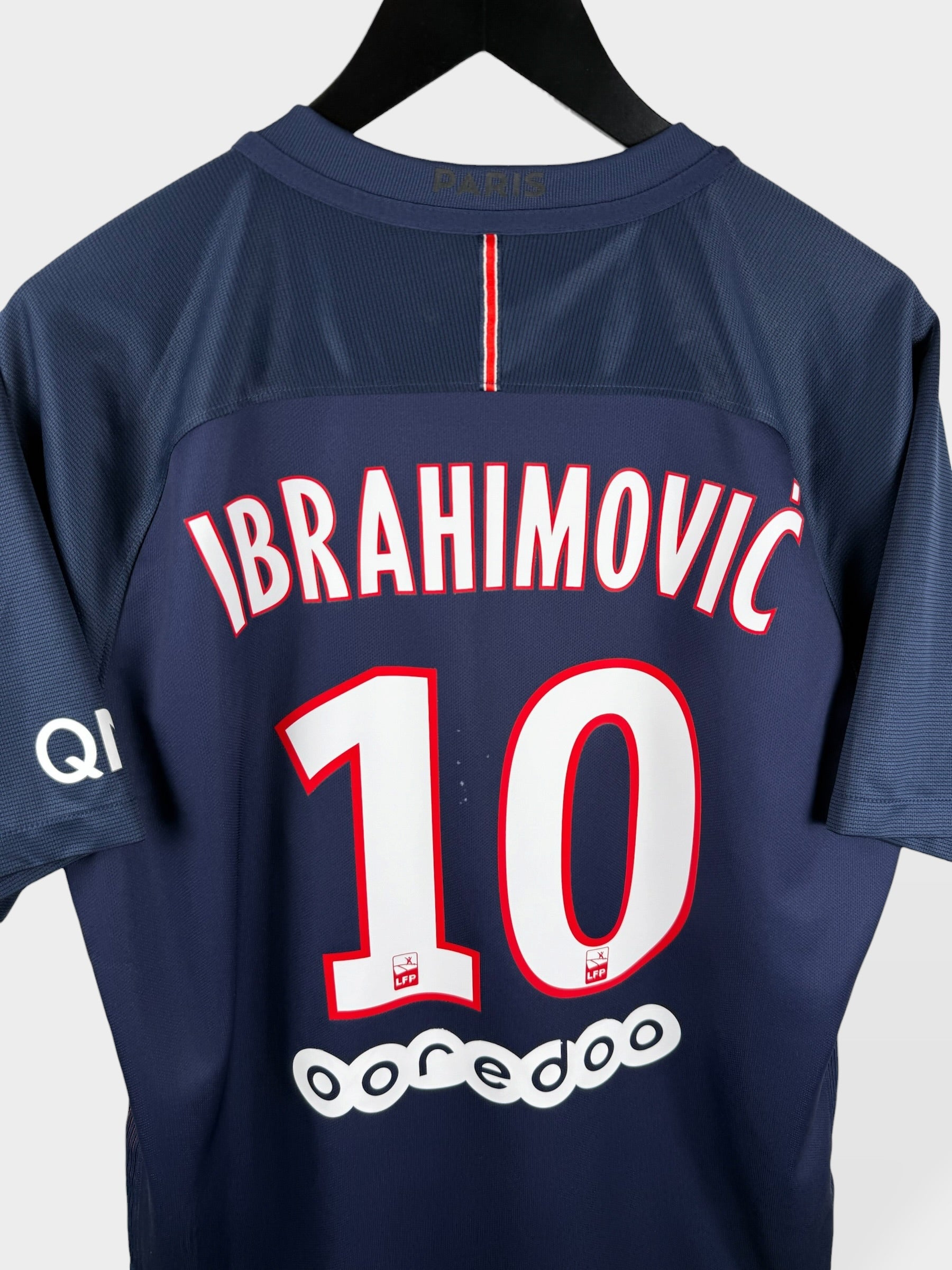 2016-17 PARIS SAINT-GERMAIN HOME SHIRT IBRAHIMOVIC #10 L