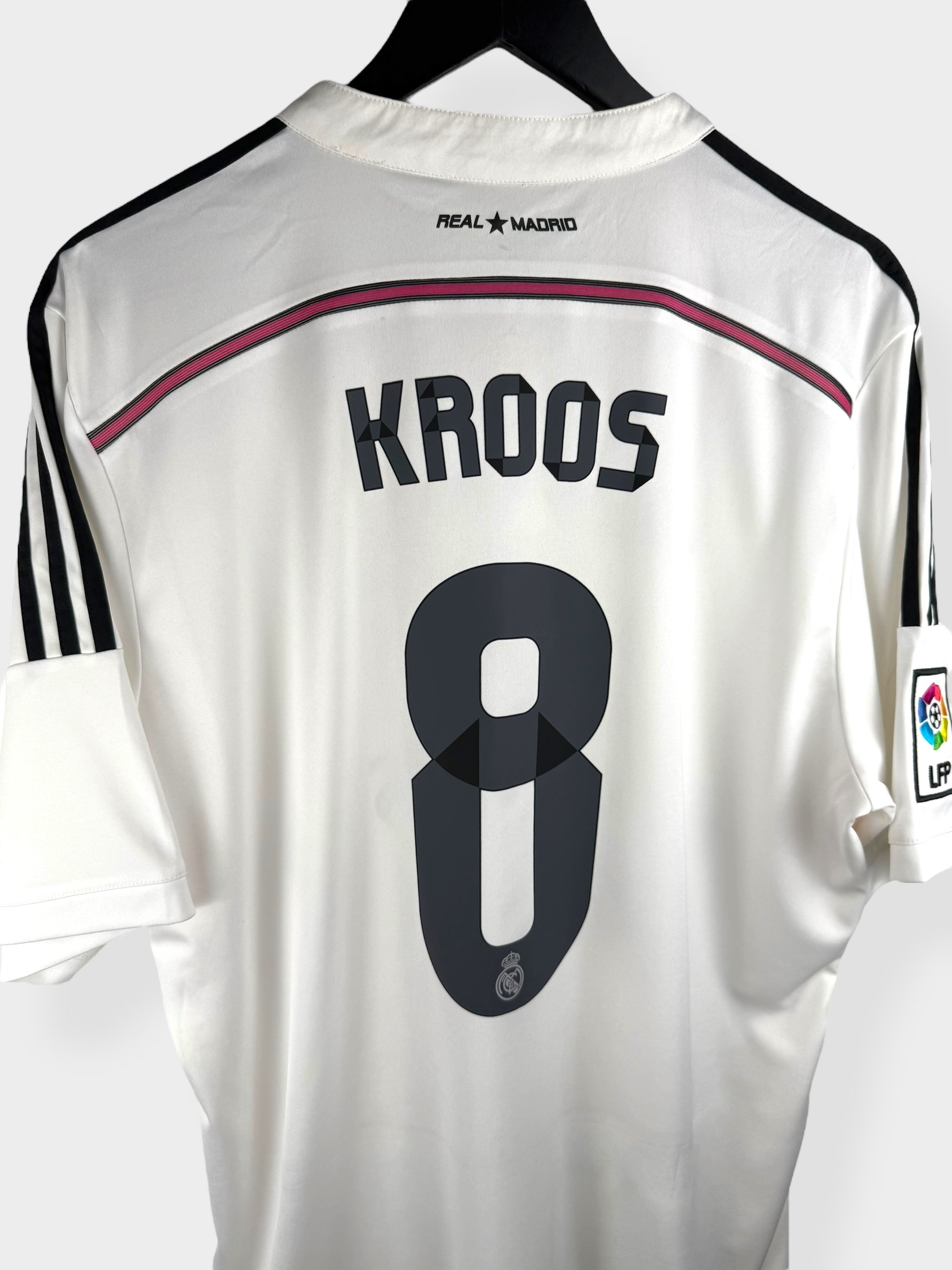 2014-15 REAL MADRID HOME SHIRT KROOS #8 XL