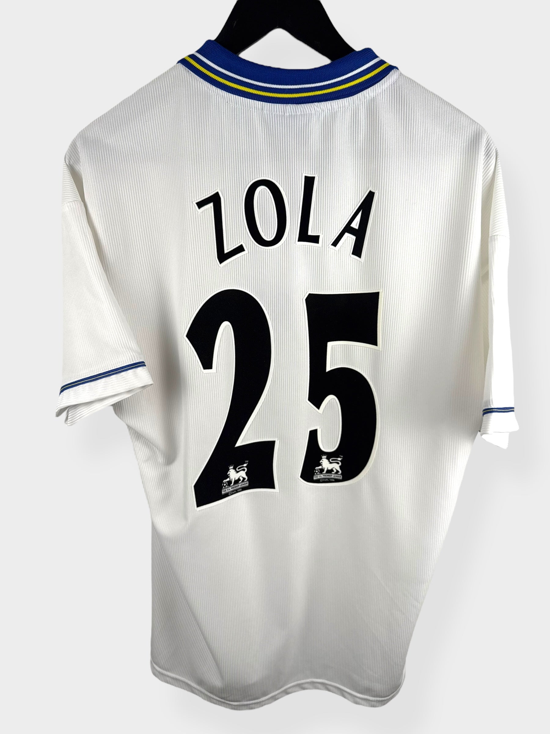 1998-00 CHELSEA AUSWÄRTSTRIKOT ZOLA #25 L