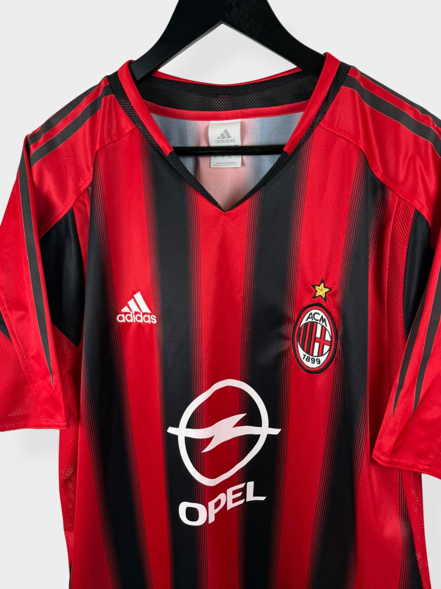 2004-05 AC MILAN HOME SHIRT KAKA #22 L