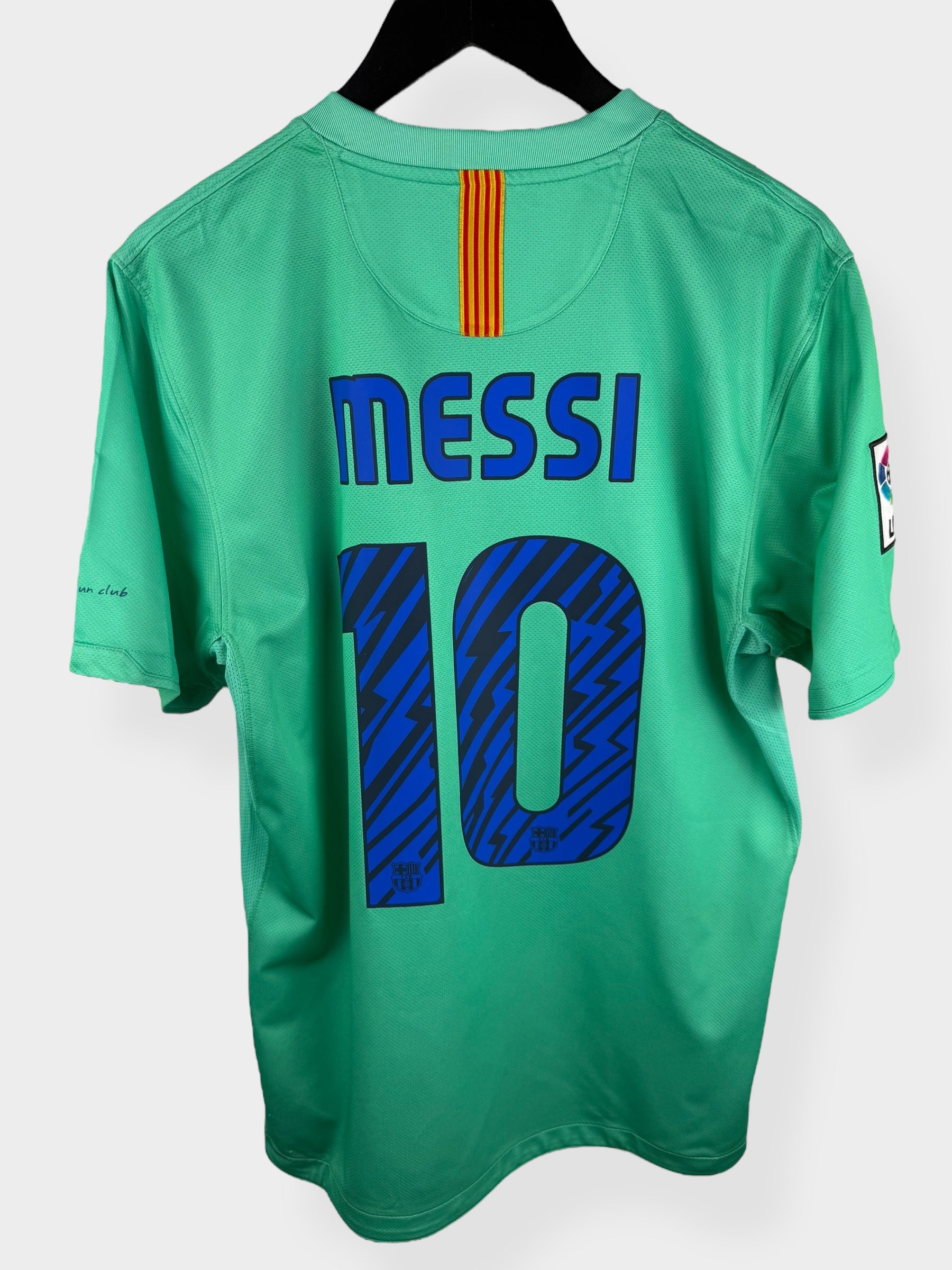 2010-11 BARCELONA AWAY SHIRT MESSI #10 M - Authentic Football Club