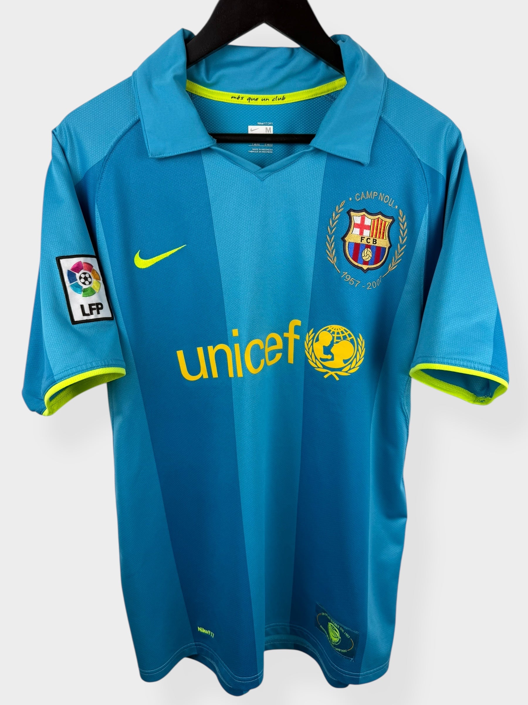 2007-08 BARCELONA AUSWÄRTSTRIKOT MESSI #19 M